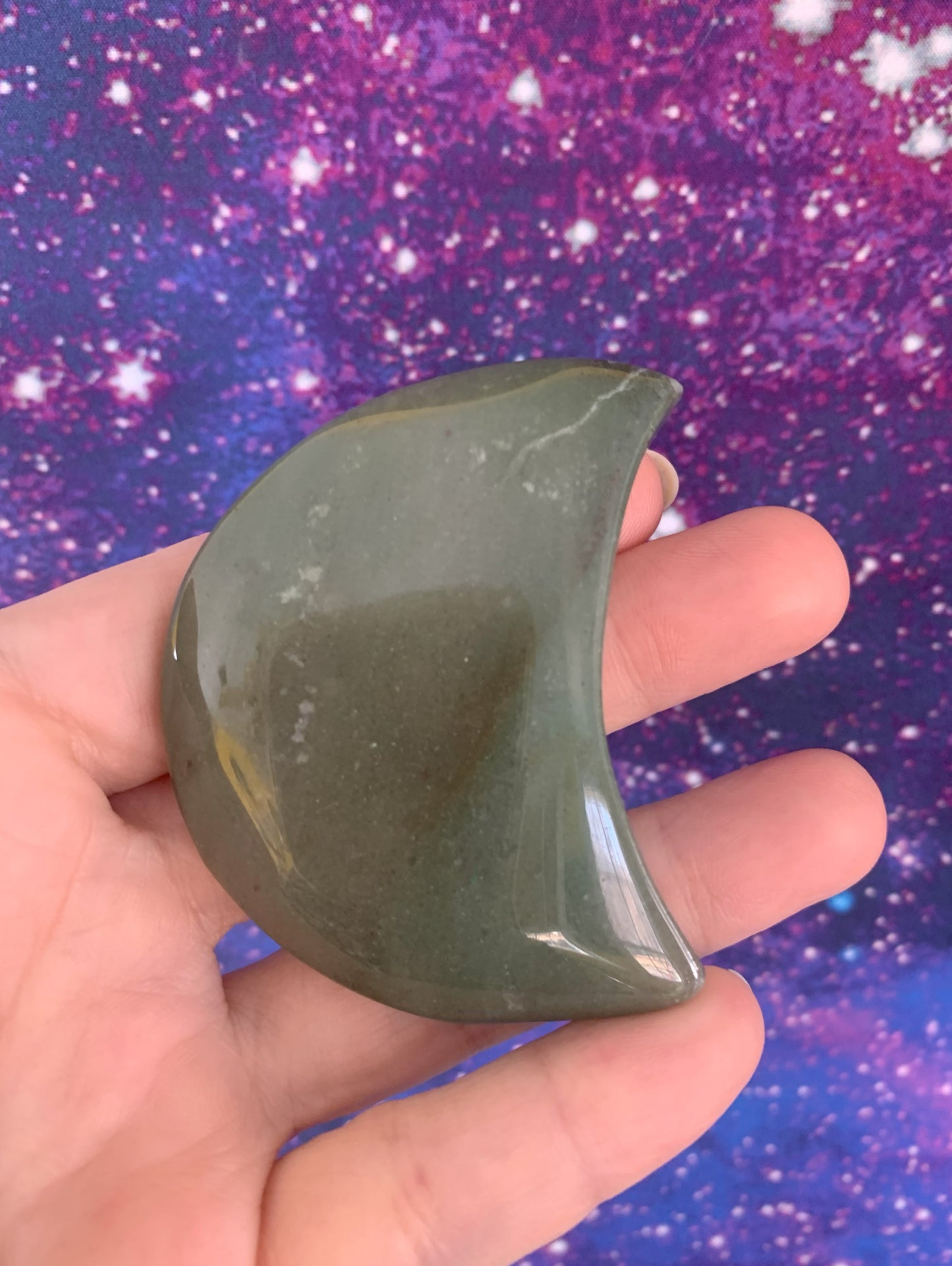 Green Aventurine Moon