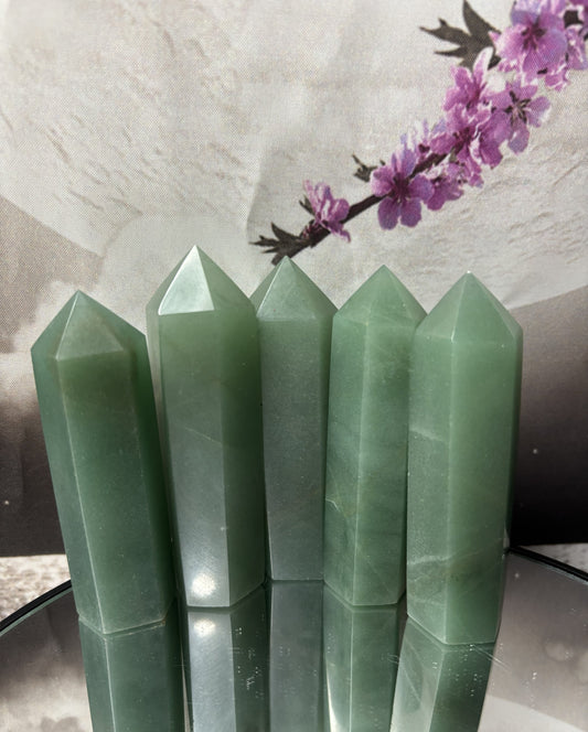 Green Aventurine Towers