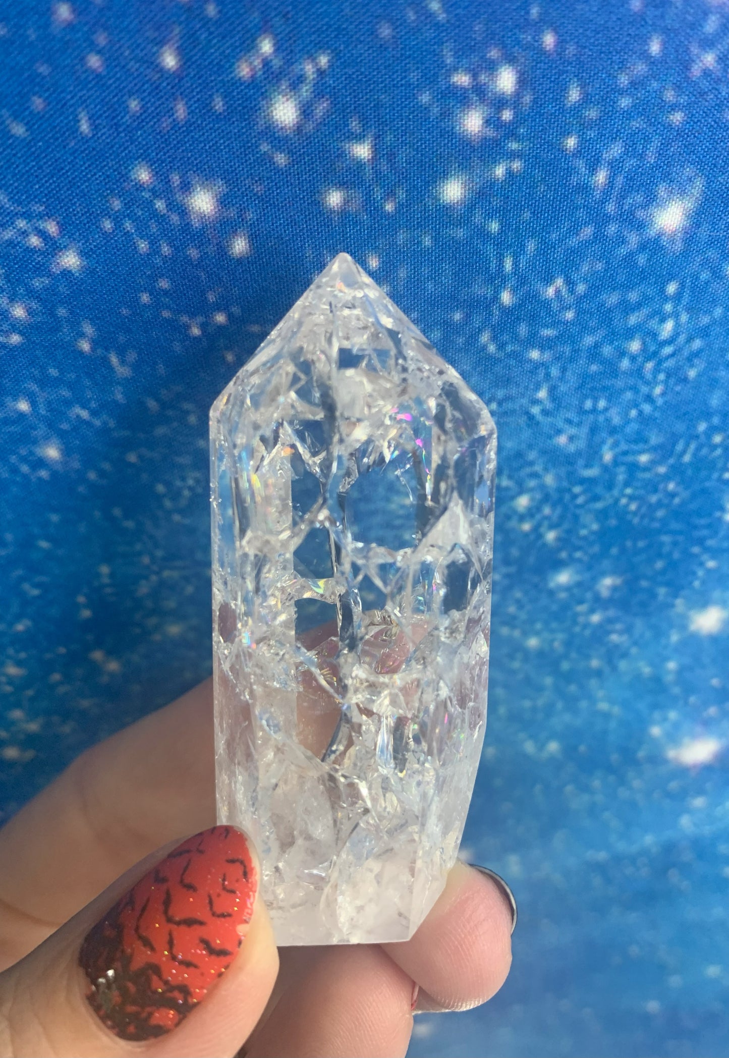 Crackle Clear Quartz