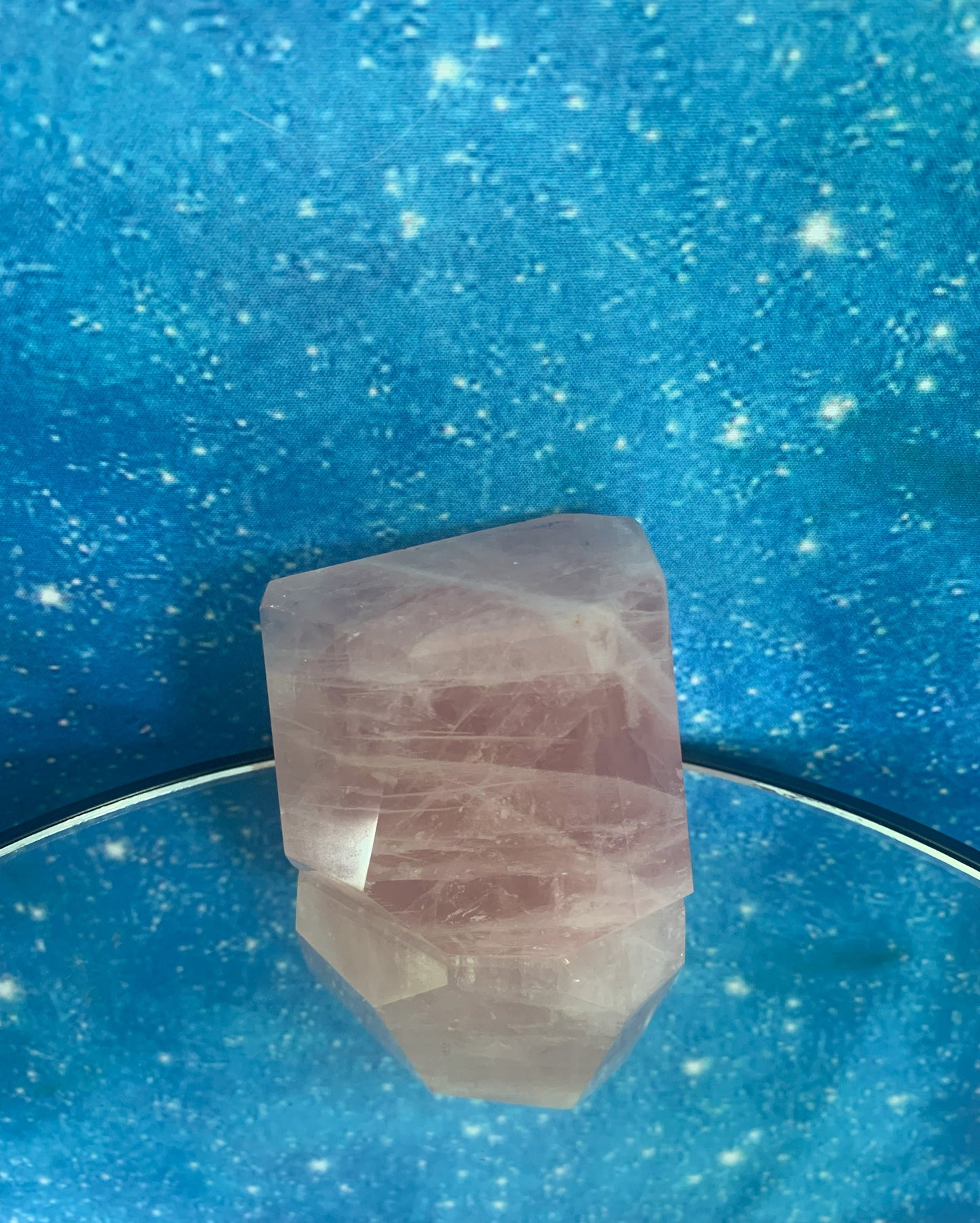 Natural Rose Quartz Freeform