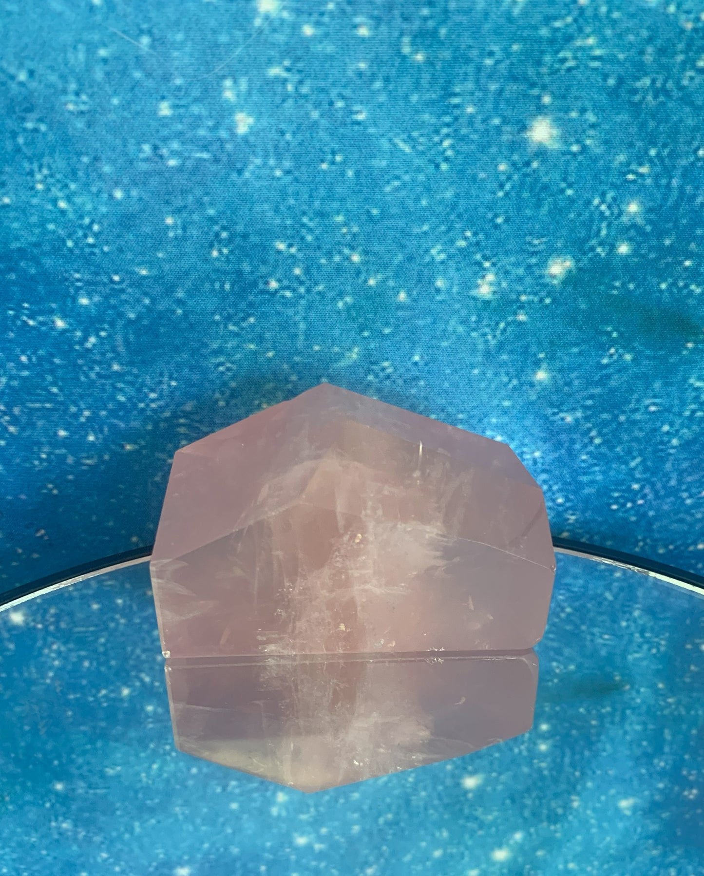 Natural Rose Quartz Freeform