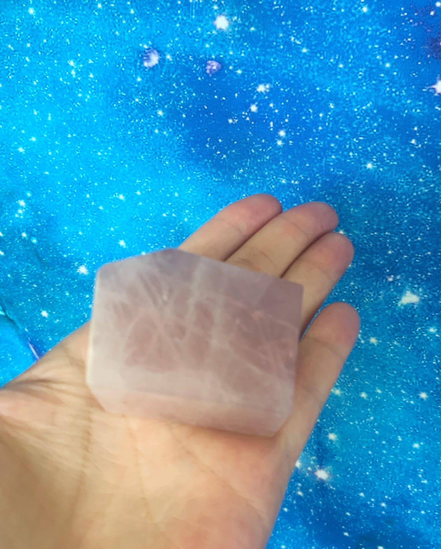 Natural Rose Quartz Freeform