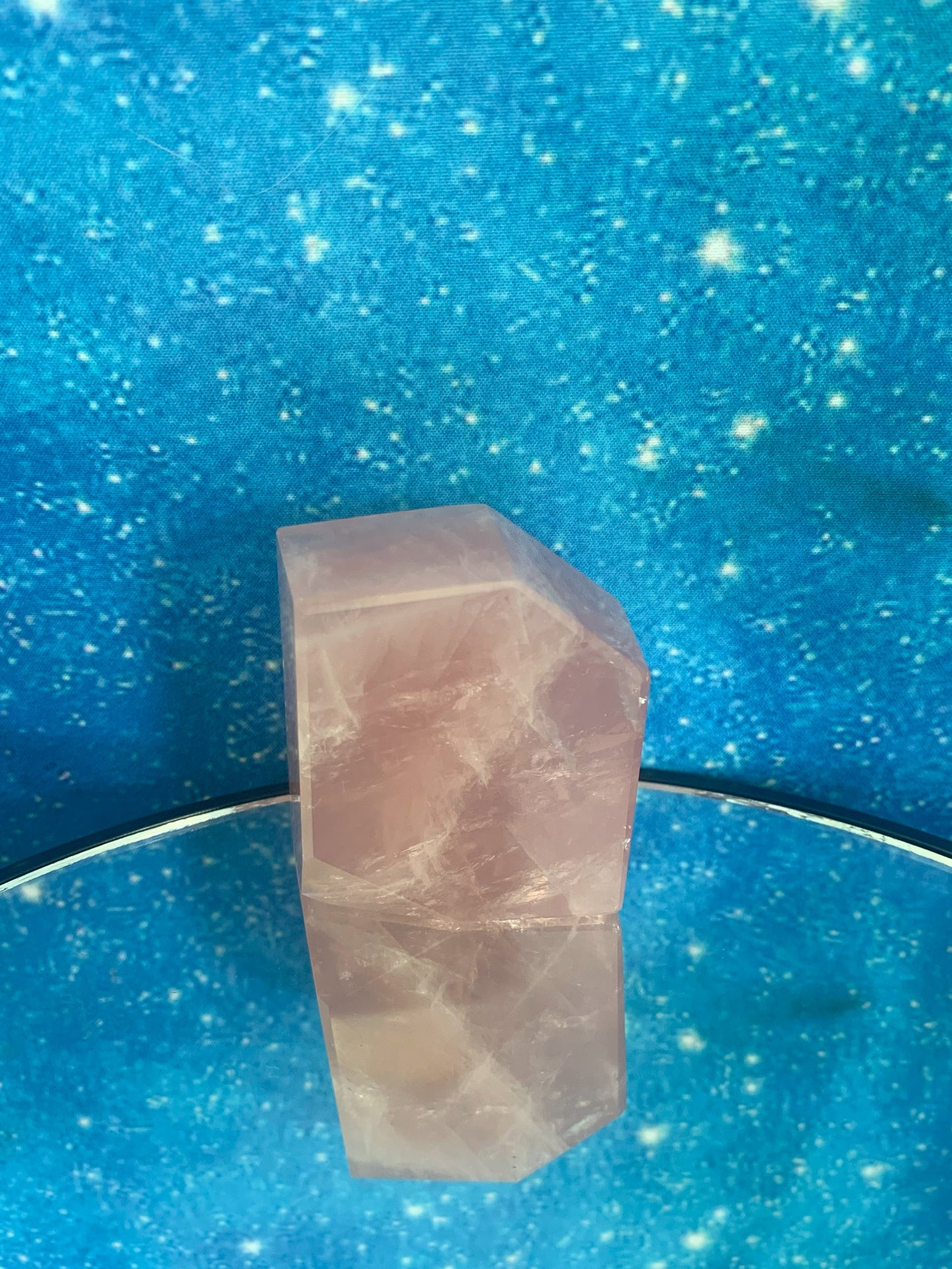 Natural Rose Quartz Freeform