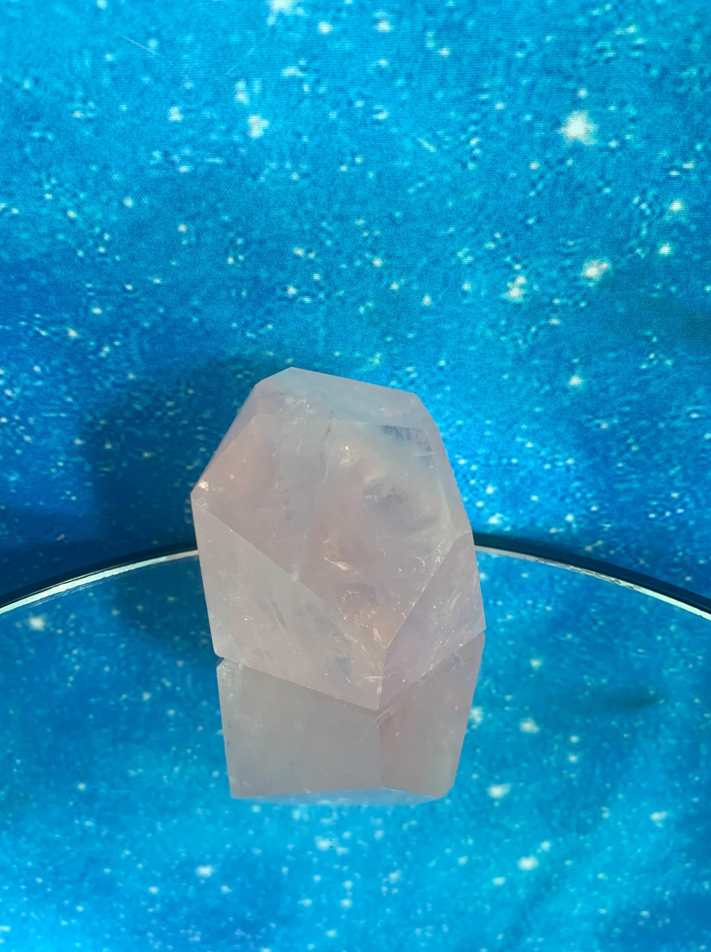 Natural Rose Quartz Freeform