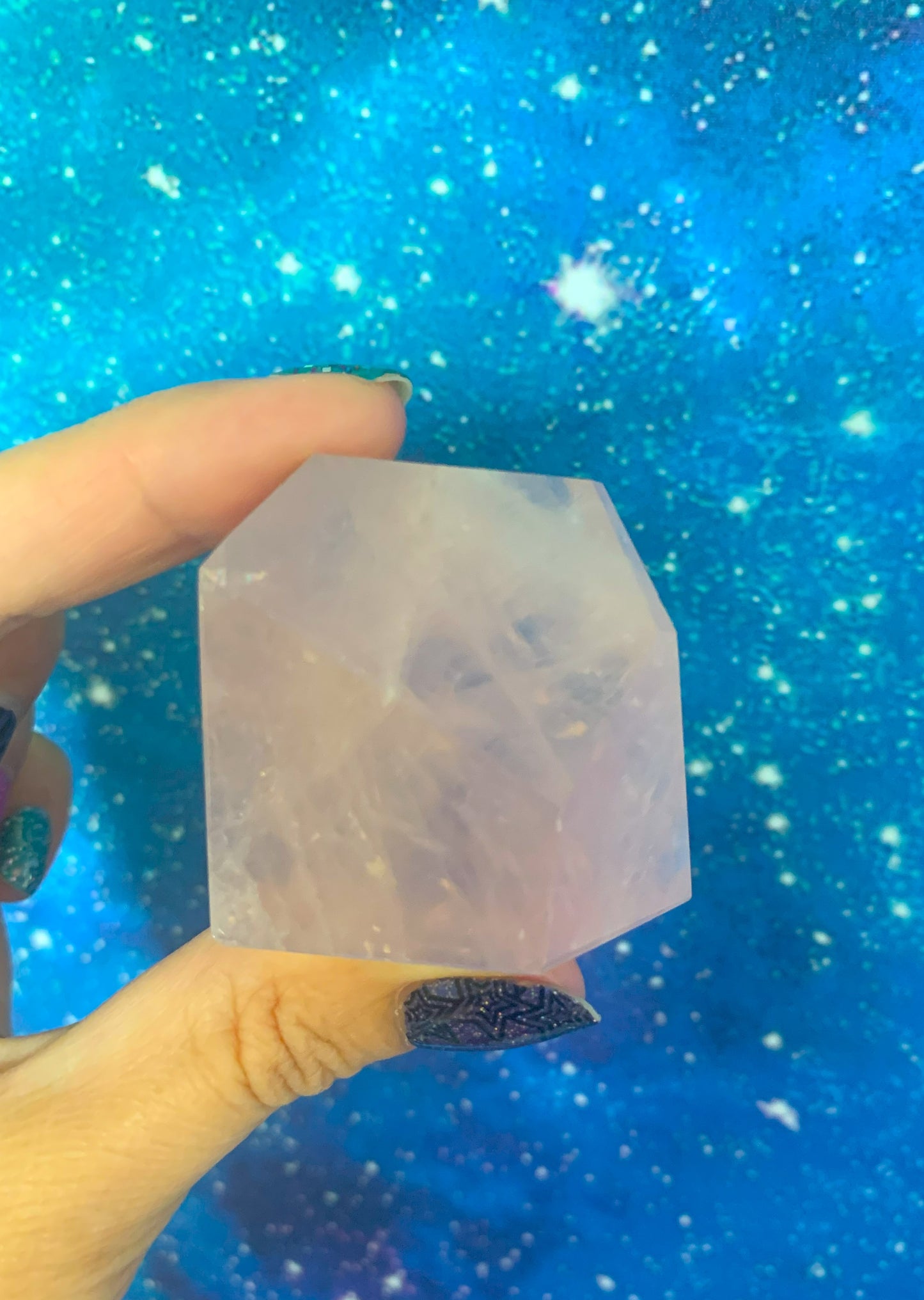 Natural Rose Quartz Freeform