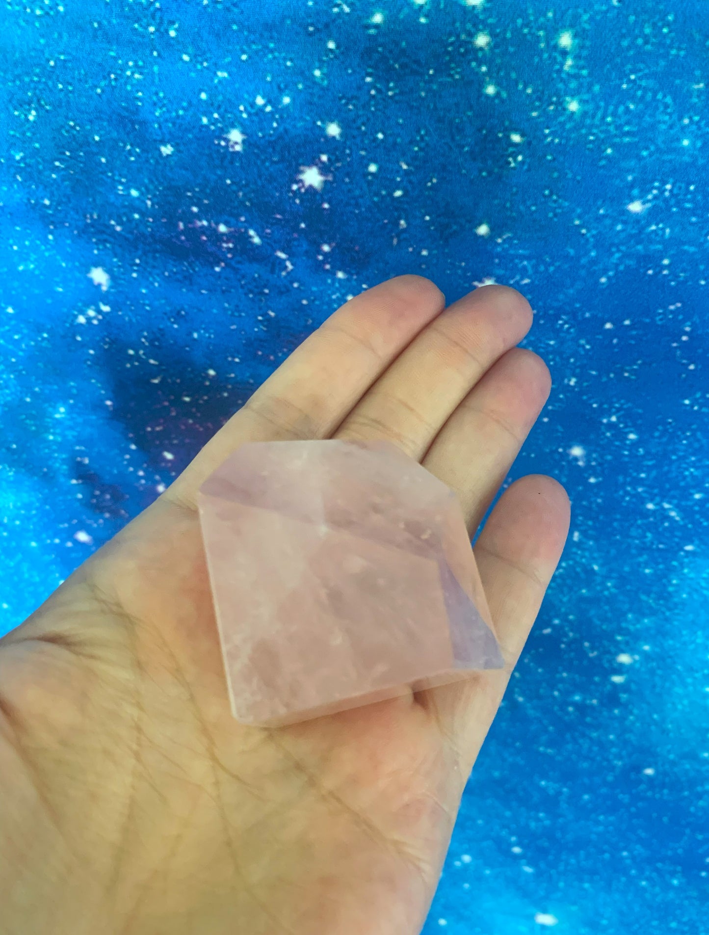 Natural Rose Quartz Freeform