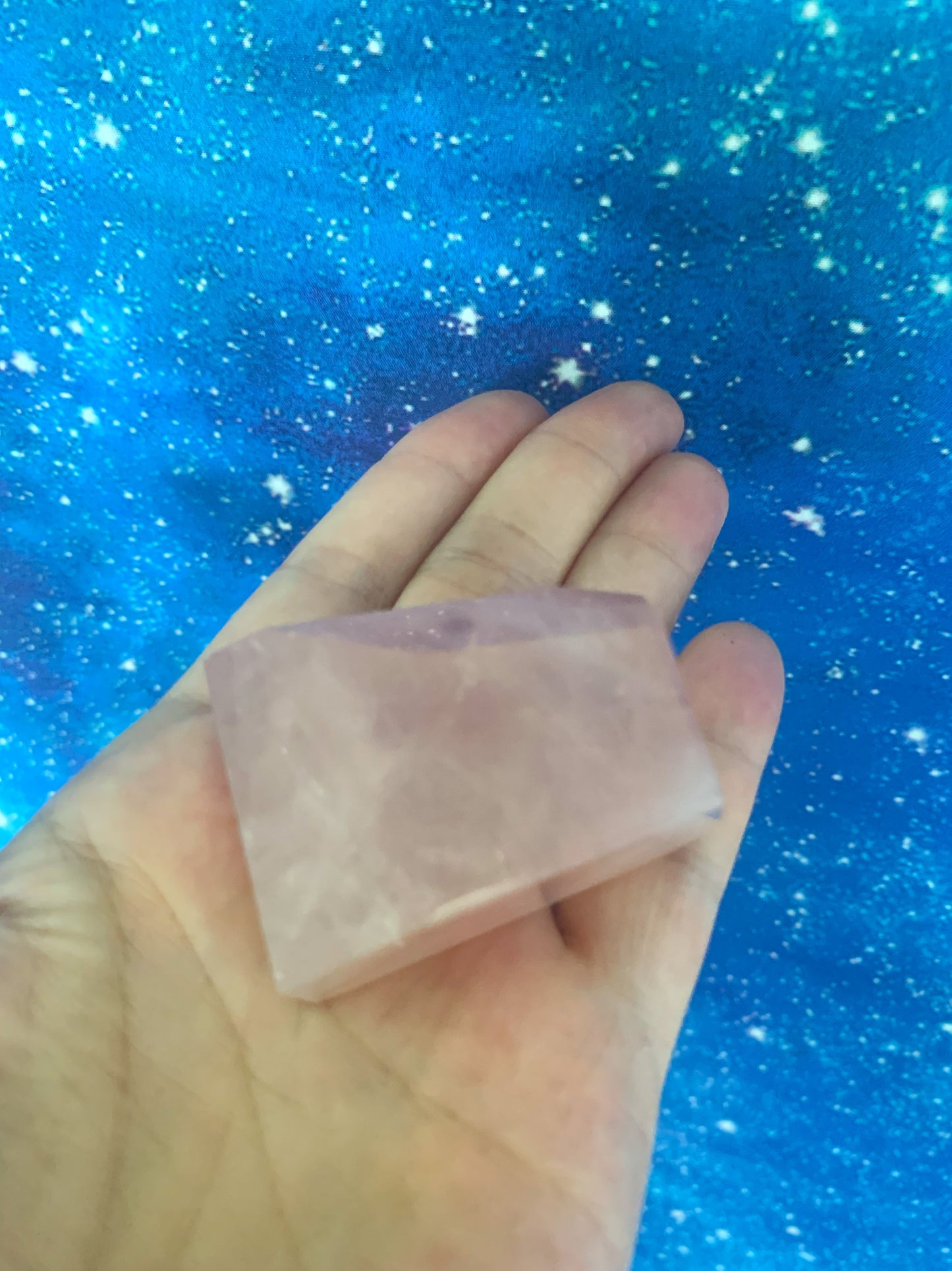 Natural Rose Quartz Freeform