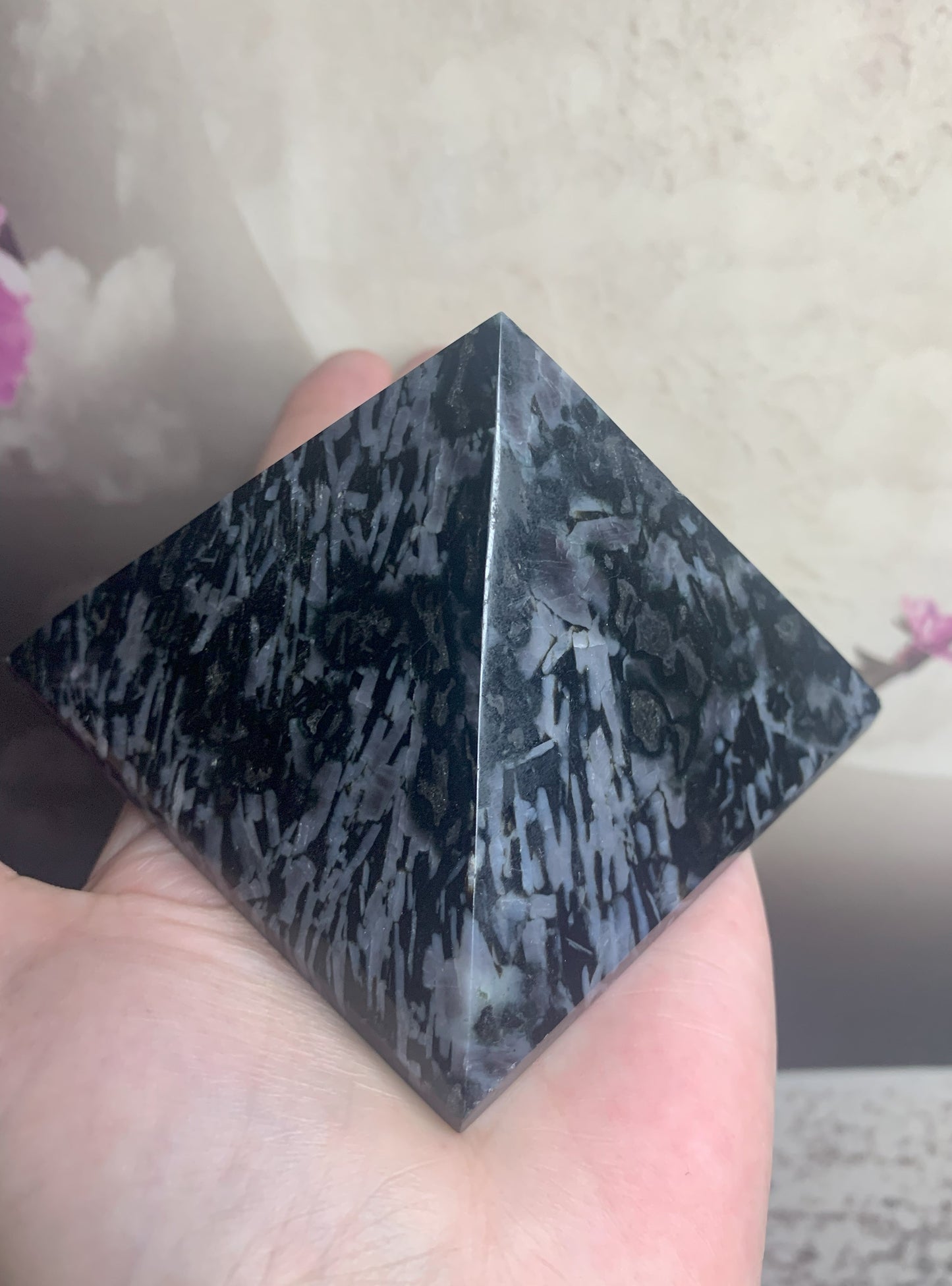 Indigo Gabbro Pyramid