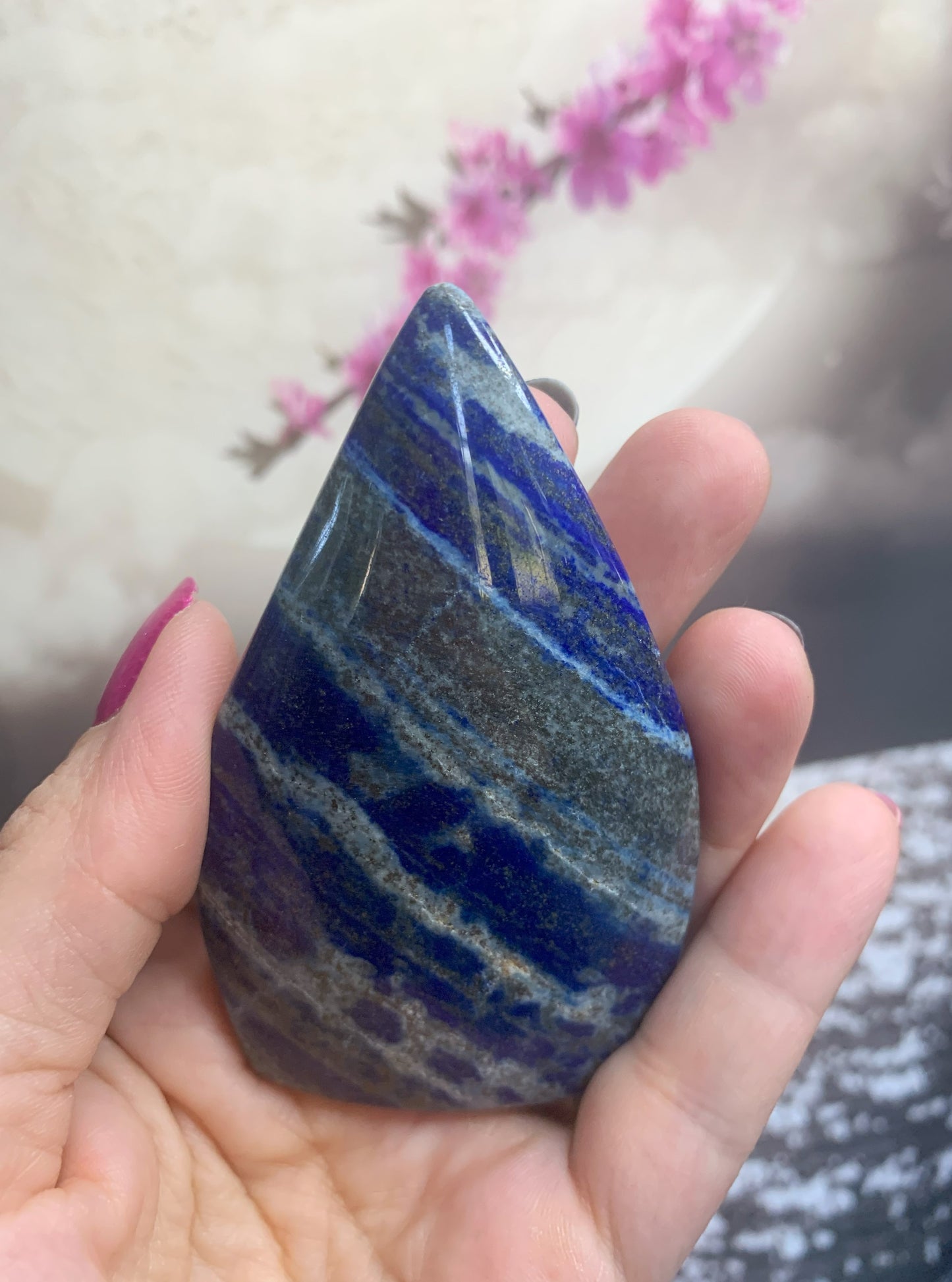 Lapis Lazuli Flames