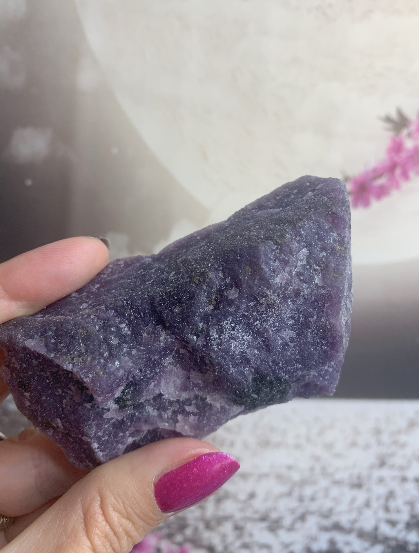 Natural Lepidolite (Rough)