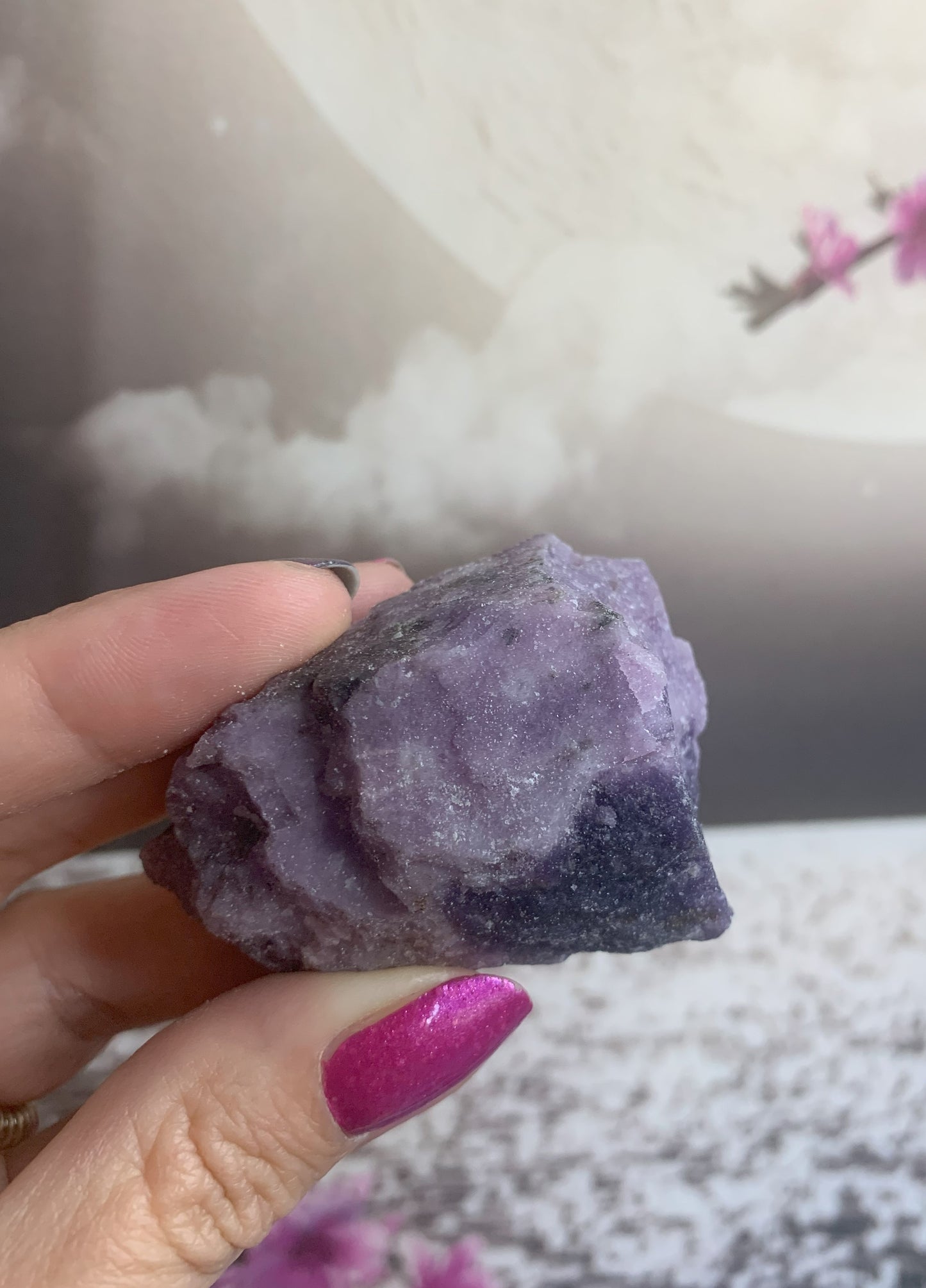 Natural Lepidolite (Rough)