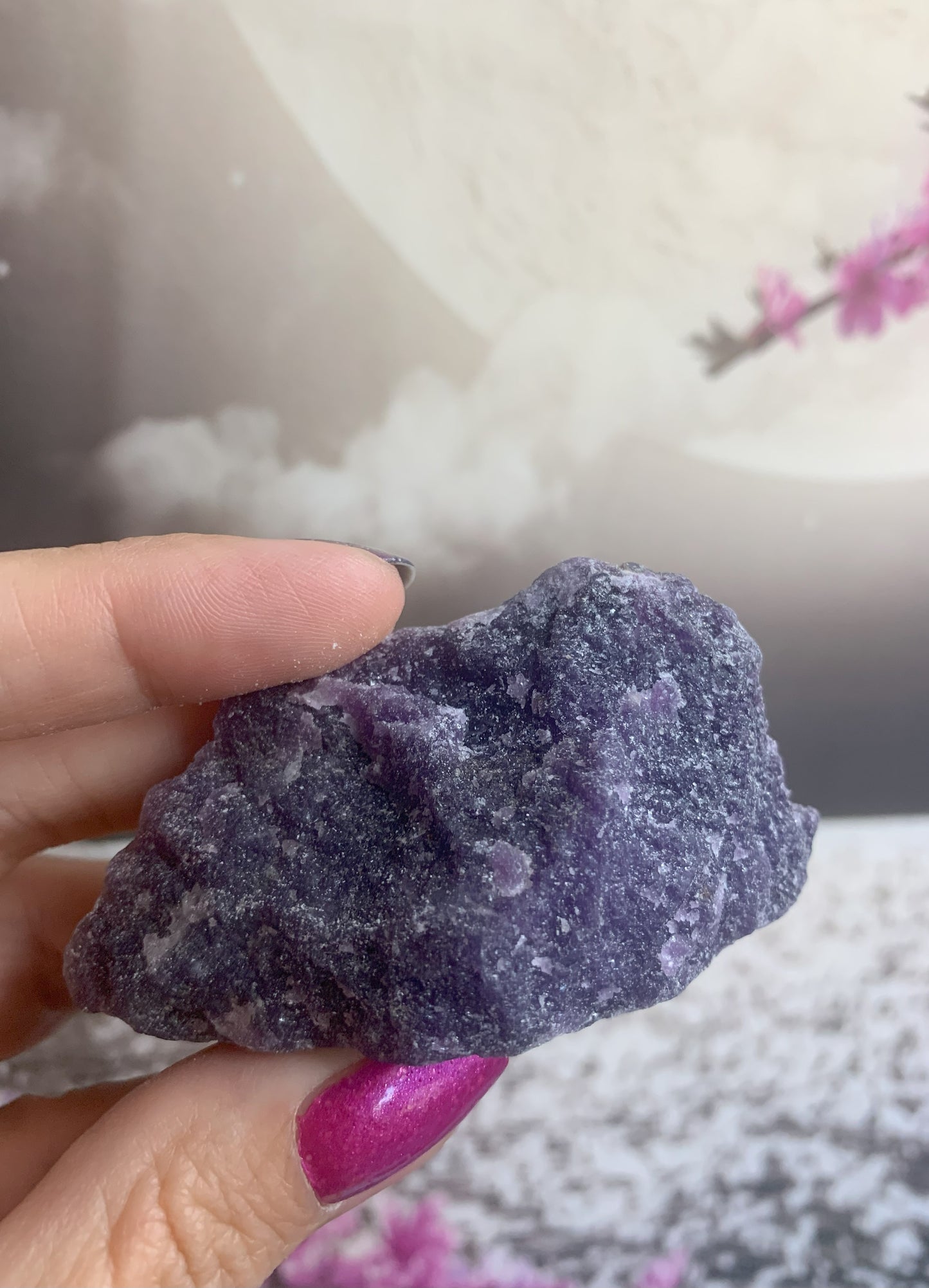 Natural Lepidolite (Rough)