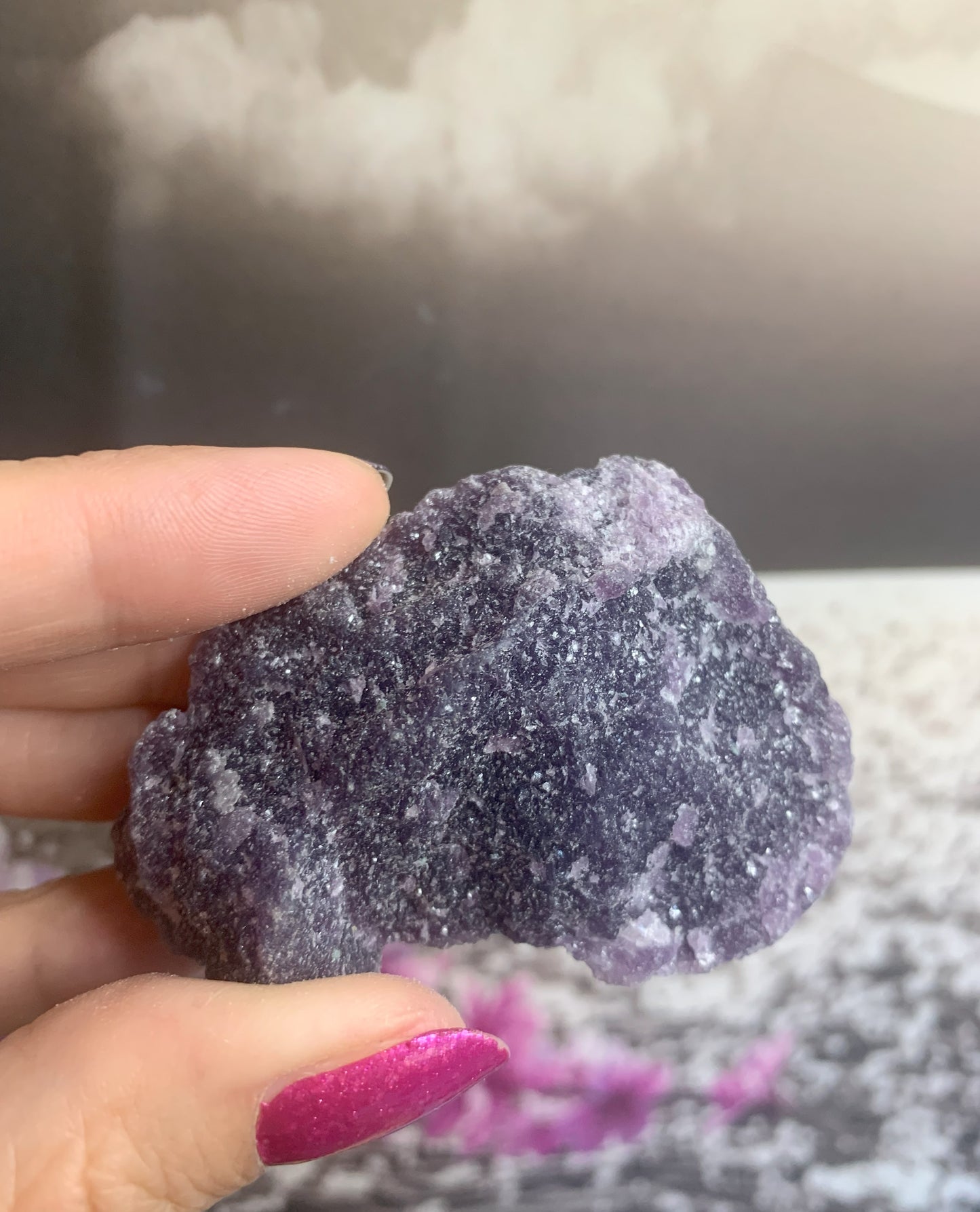 Natural Lepidolite (Rough)