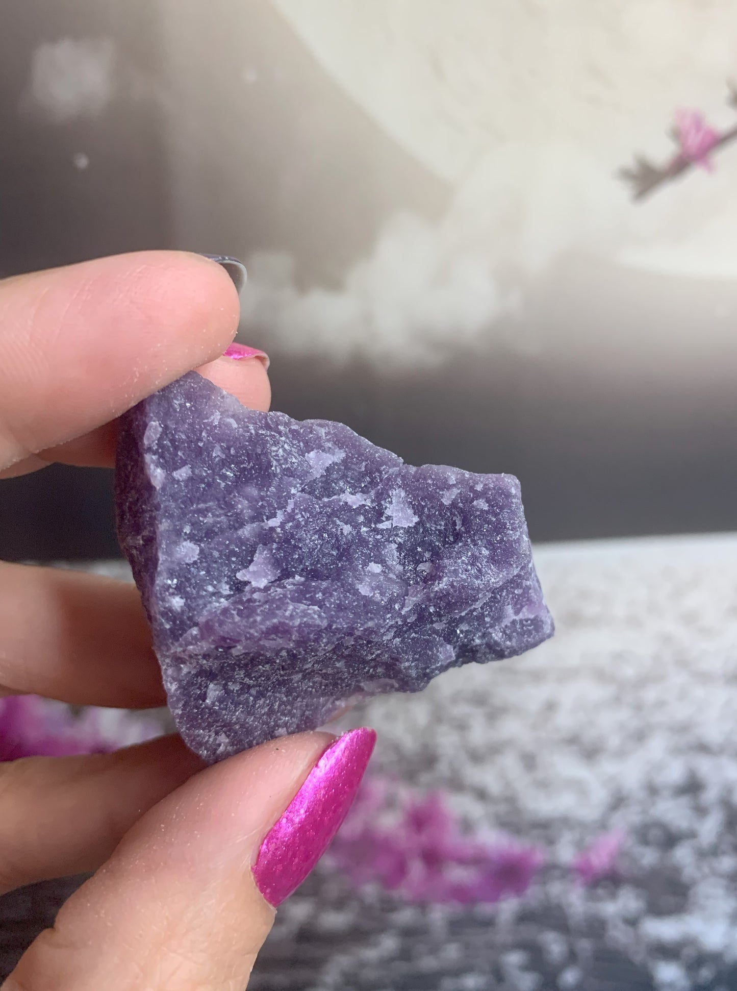 Natural Lepidolite (Rough)