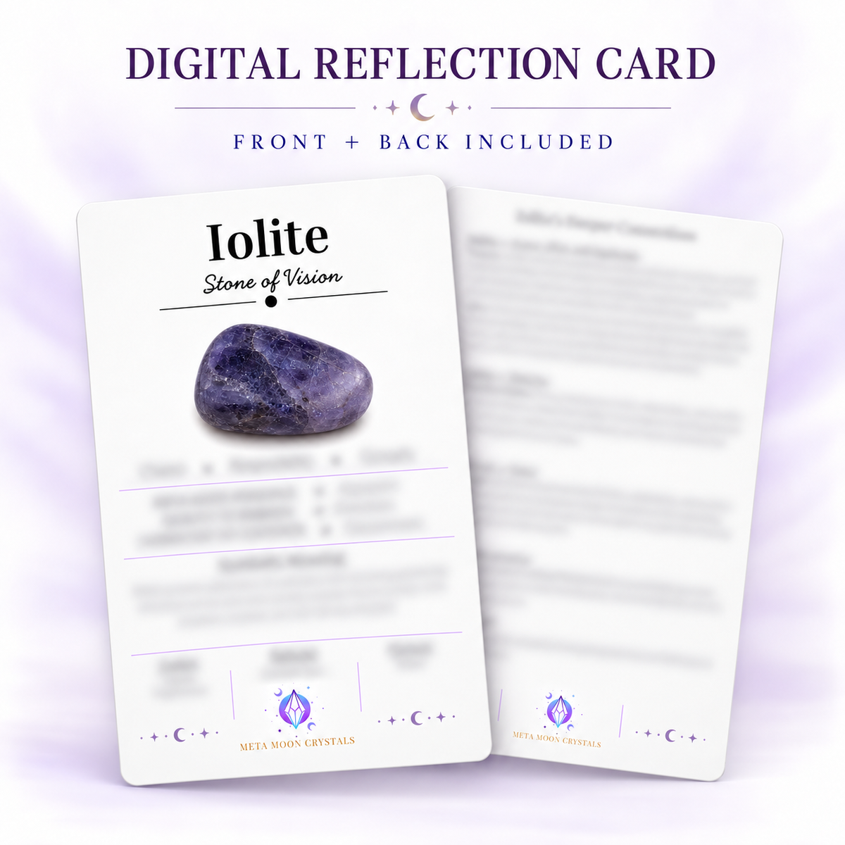 Iolite Digital Reflection Card