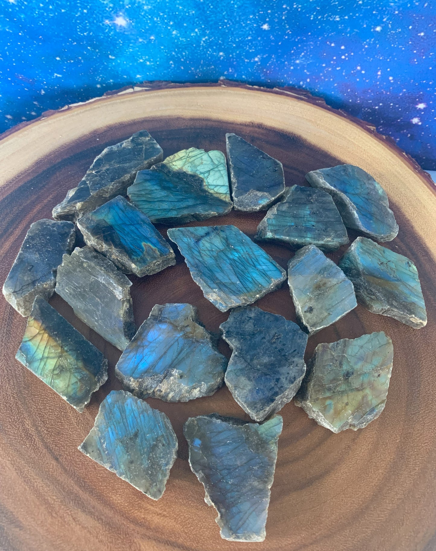 Natural Labradorite slabs