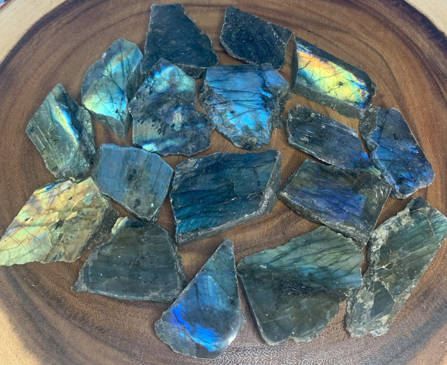 Natural Labradorite slabs