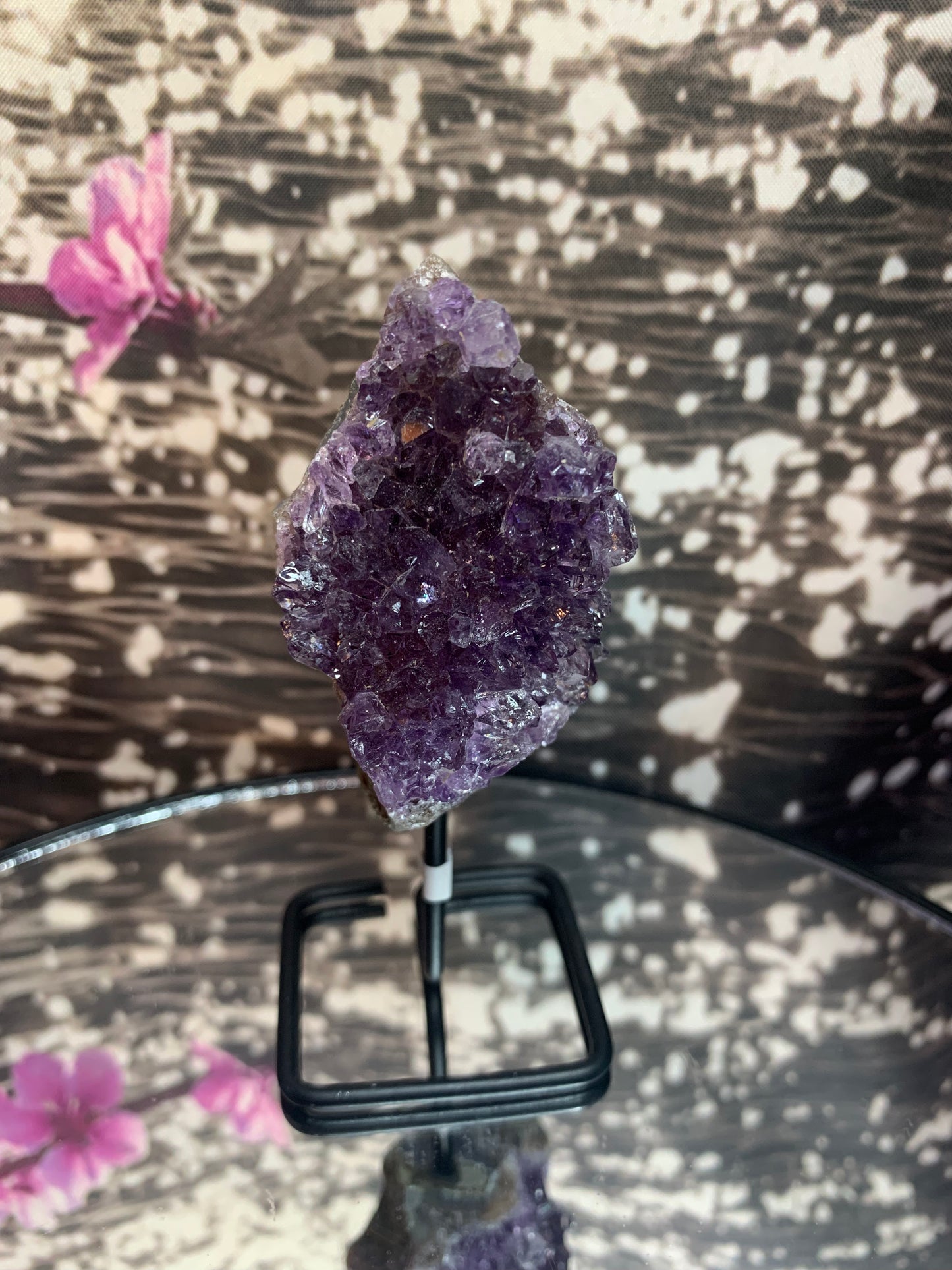 Amethyst Cluster on Stand (Mini)