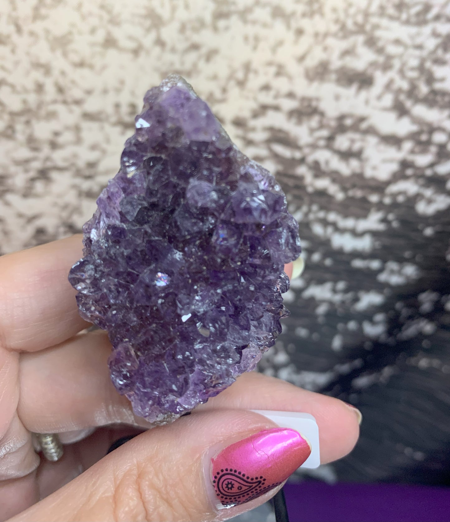 Amethyst Cluster on Stand (Mini)