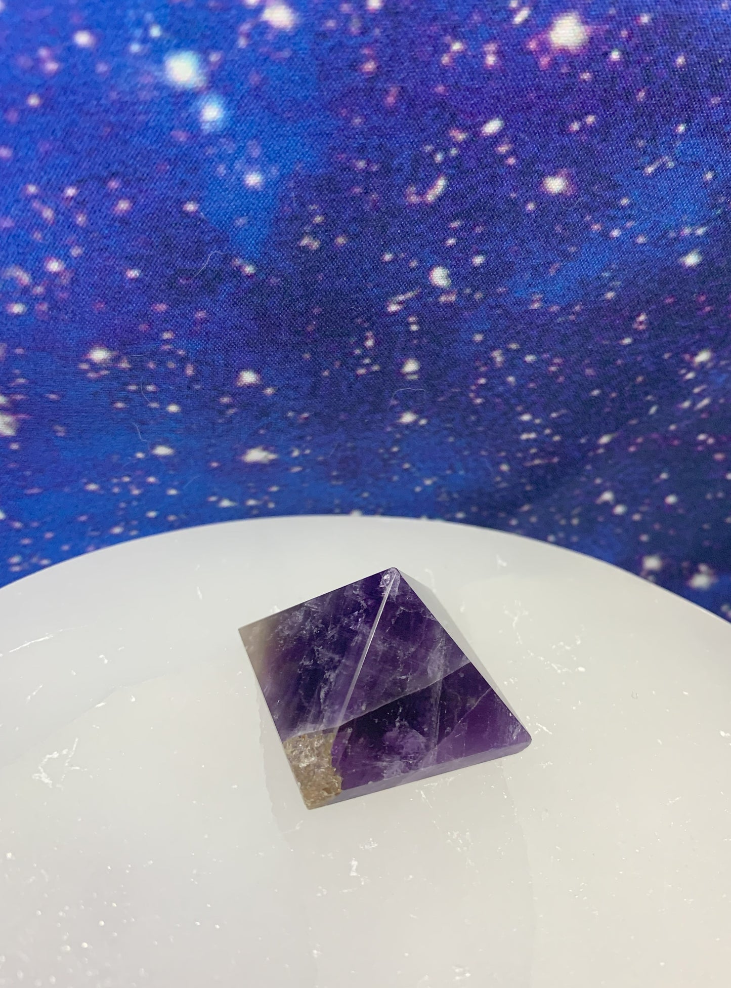 Mini Amethyst Pyramid