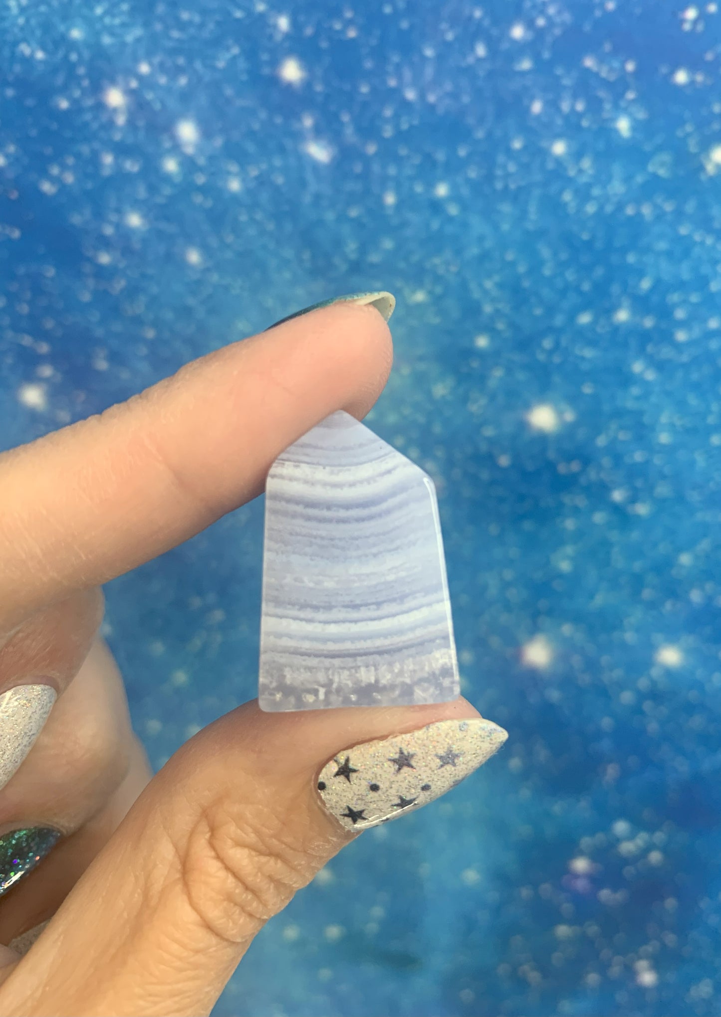 Mini Blue Lace Agate Towers