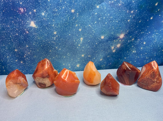 Carnelian Agate Flames (Mini)