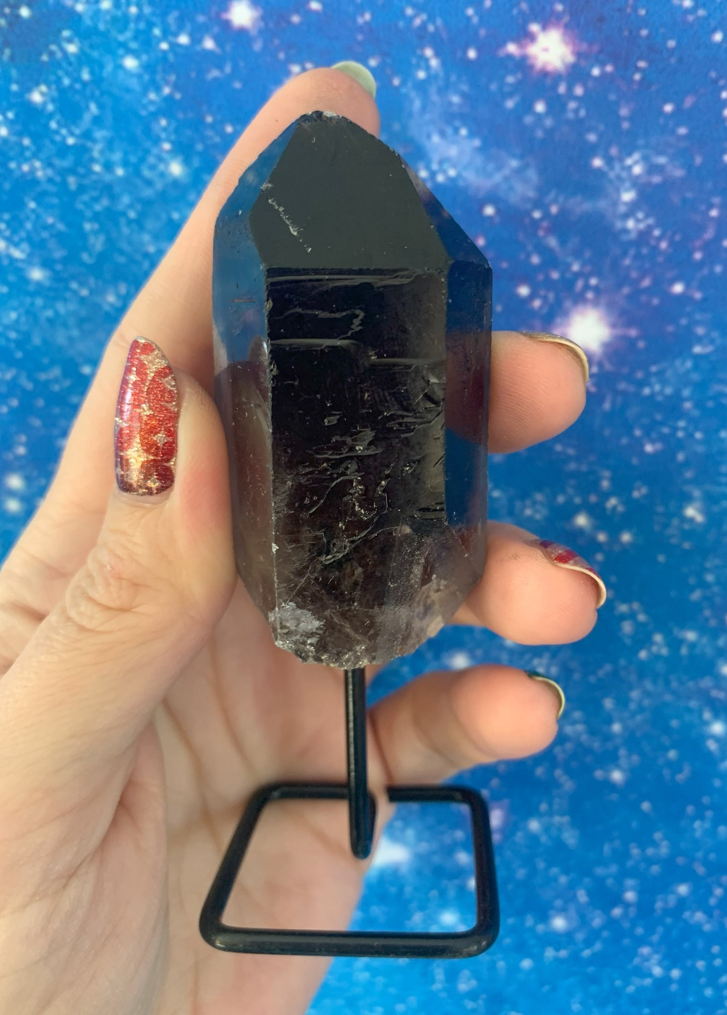 Smoky Quartz on Stand