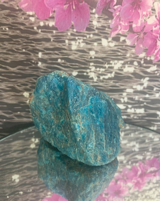 Natural Blue Apatite (Rough)