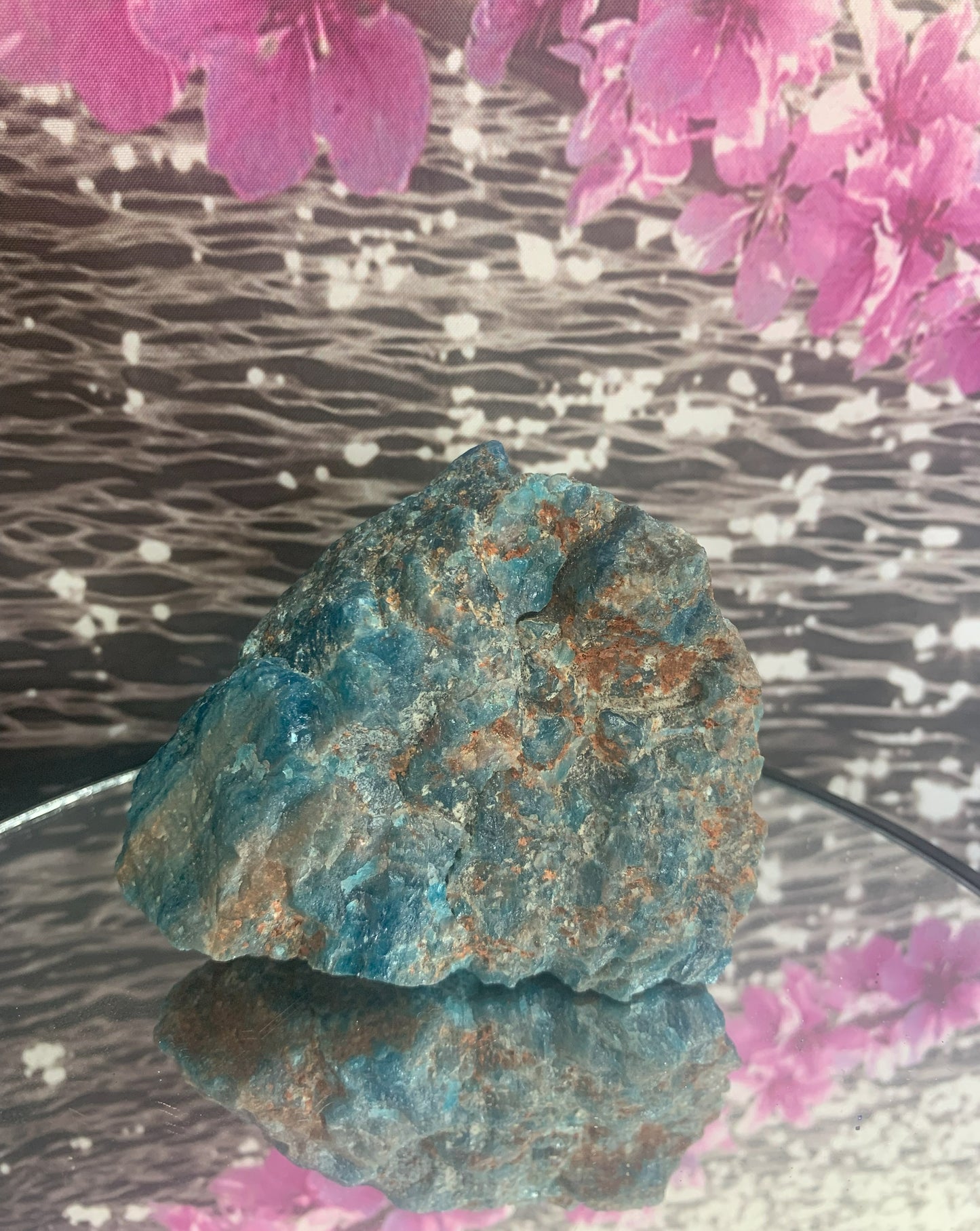 Natural Blue Apatite (Rough)