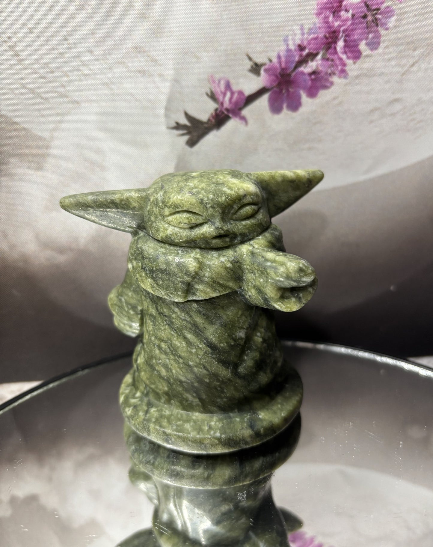 Nephrite Jade Yoda