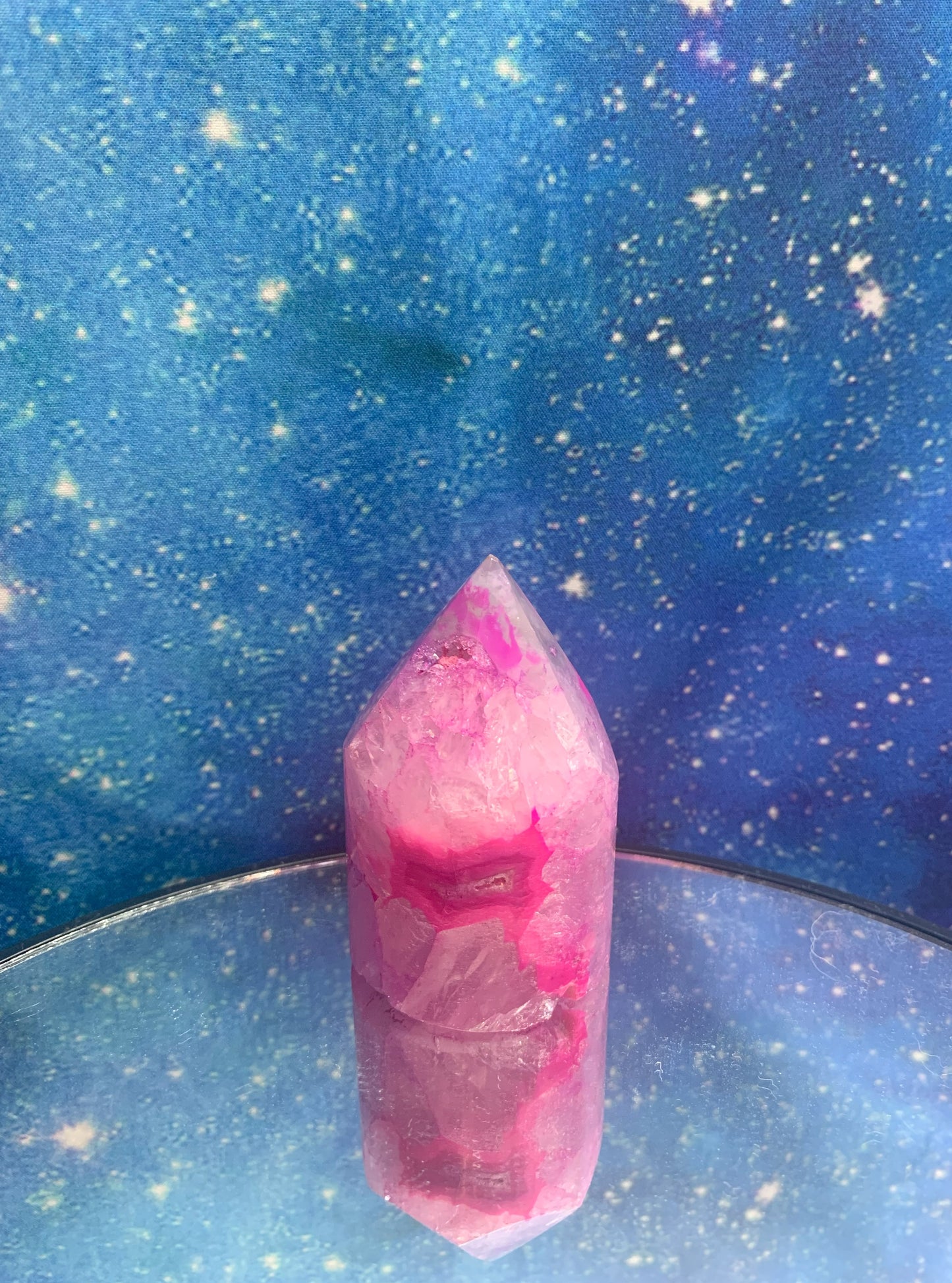 Pink Agate Pillar