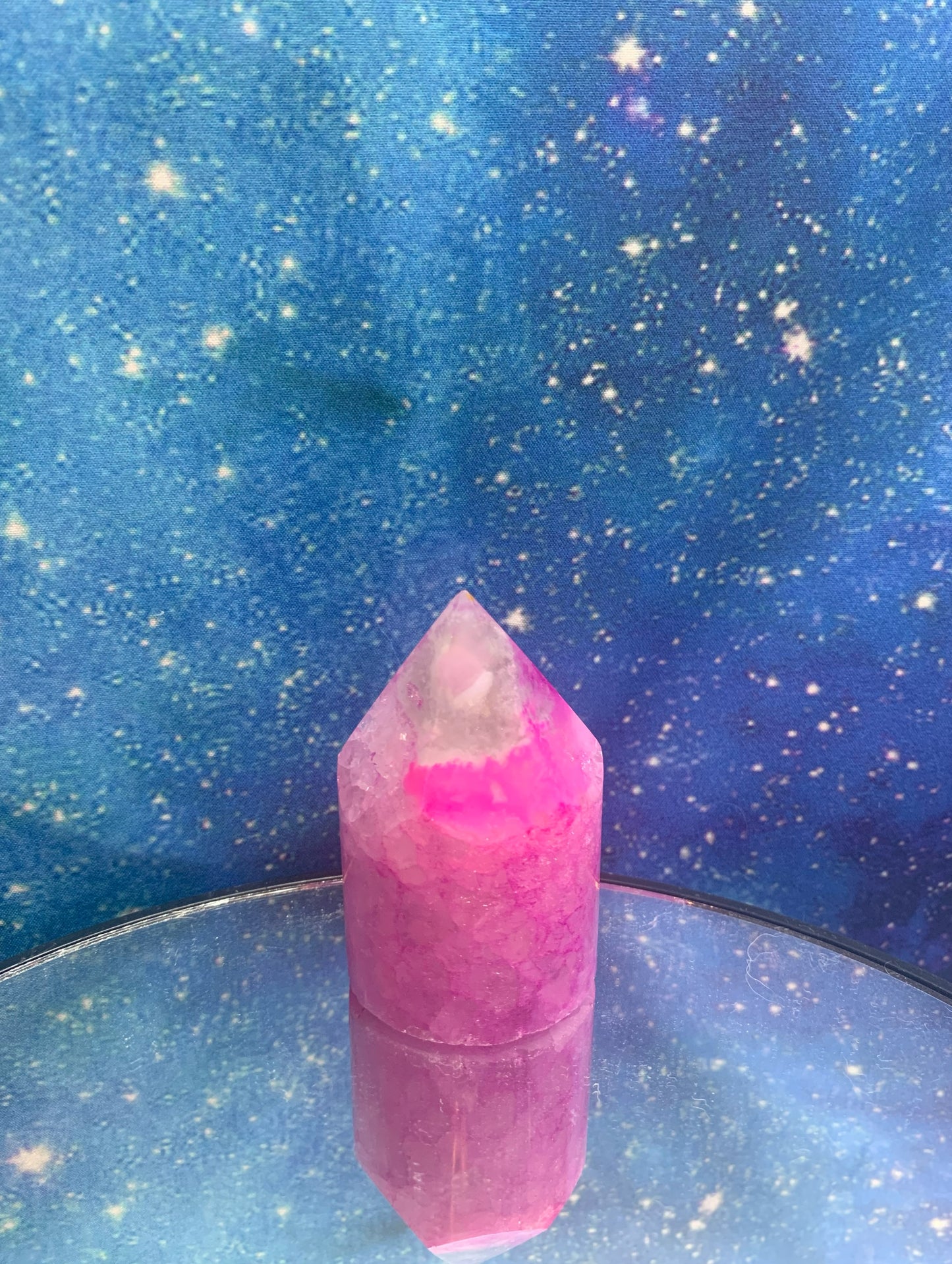 Pink Agate Pillar