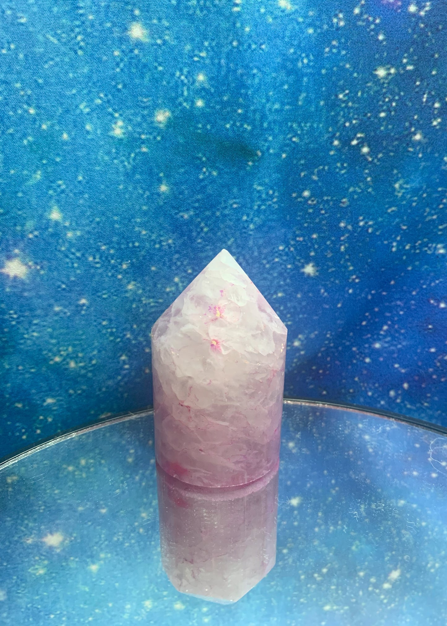 Pink Agate Pillar