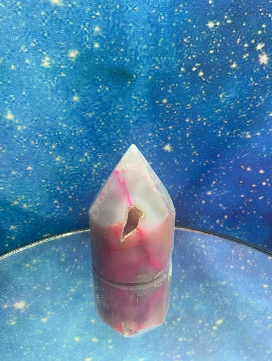 Pink Agate Pillar