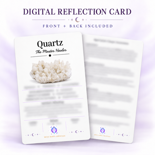 Quartz Digital Reflection Card