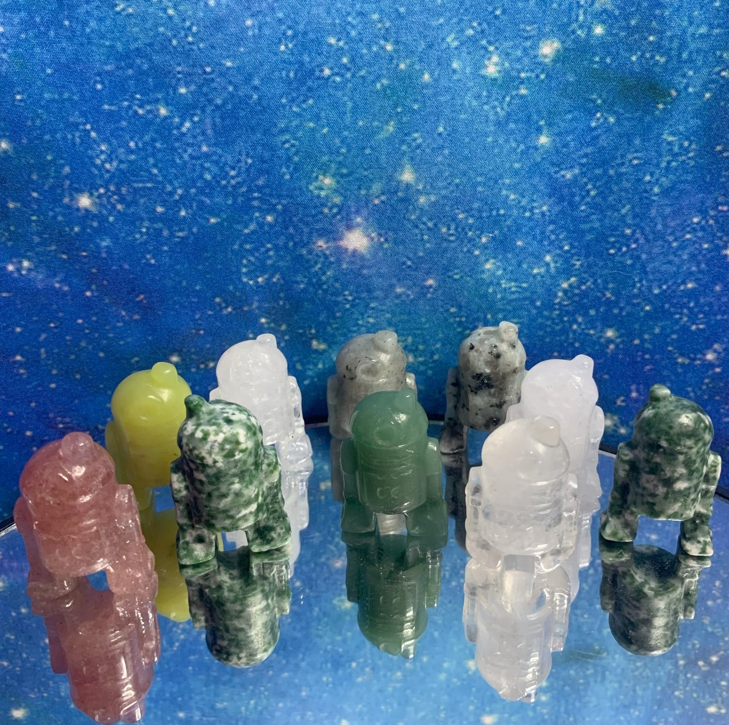 R2D2 Crystal Figurines