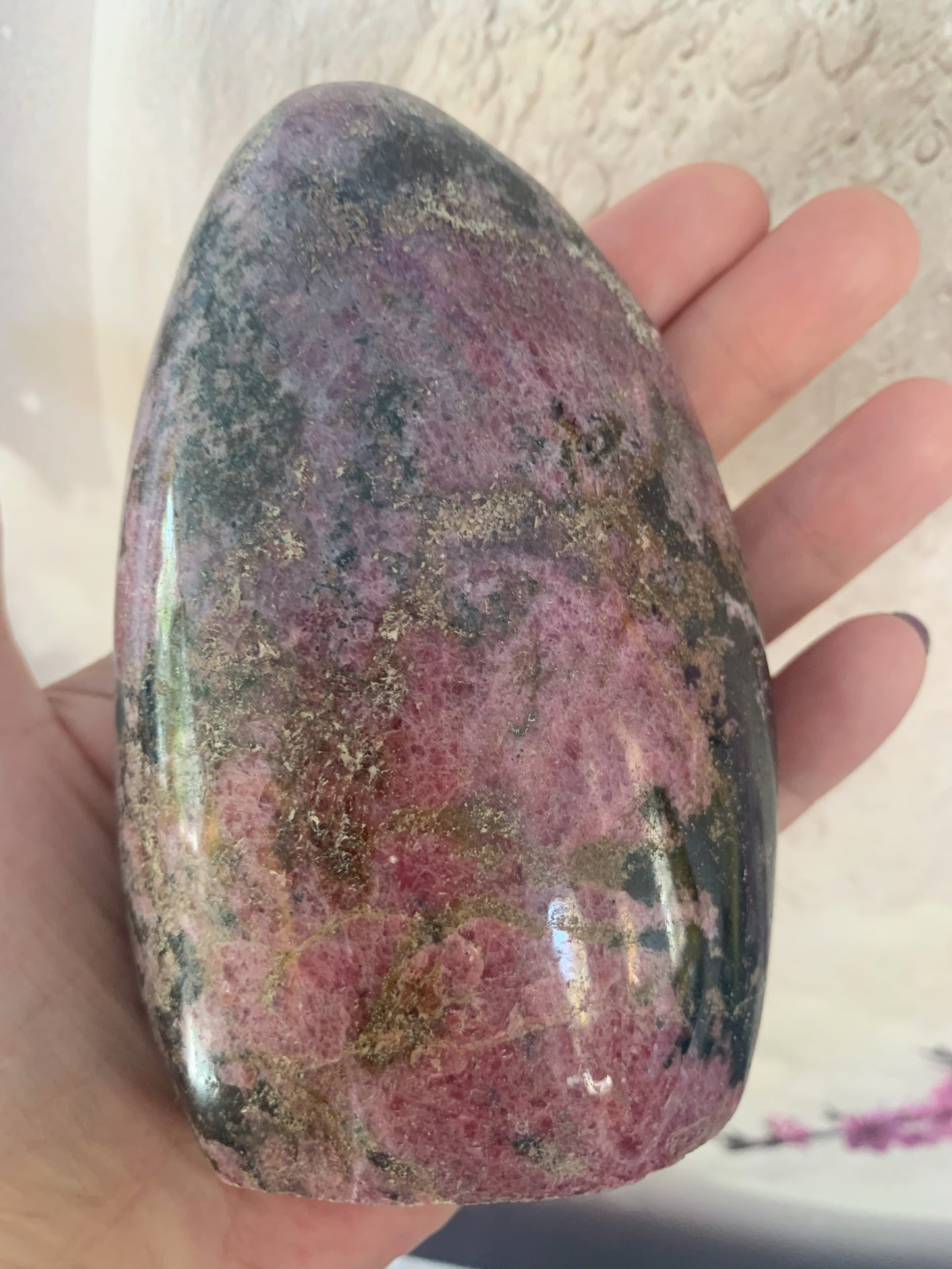 Polished Rhodonite Freeform