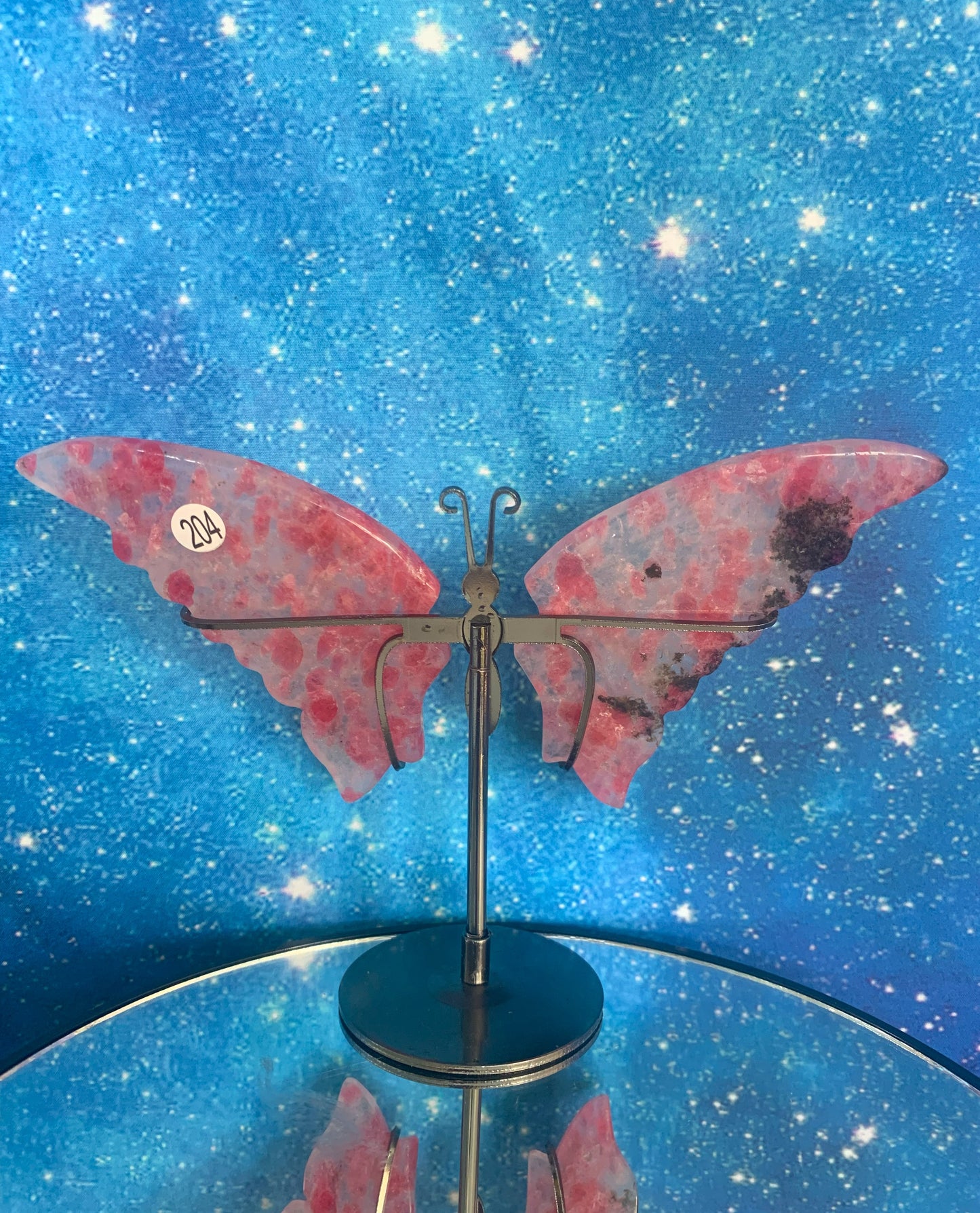 Rhodonite Butterfly