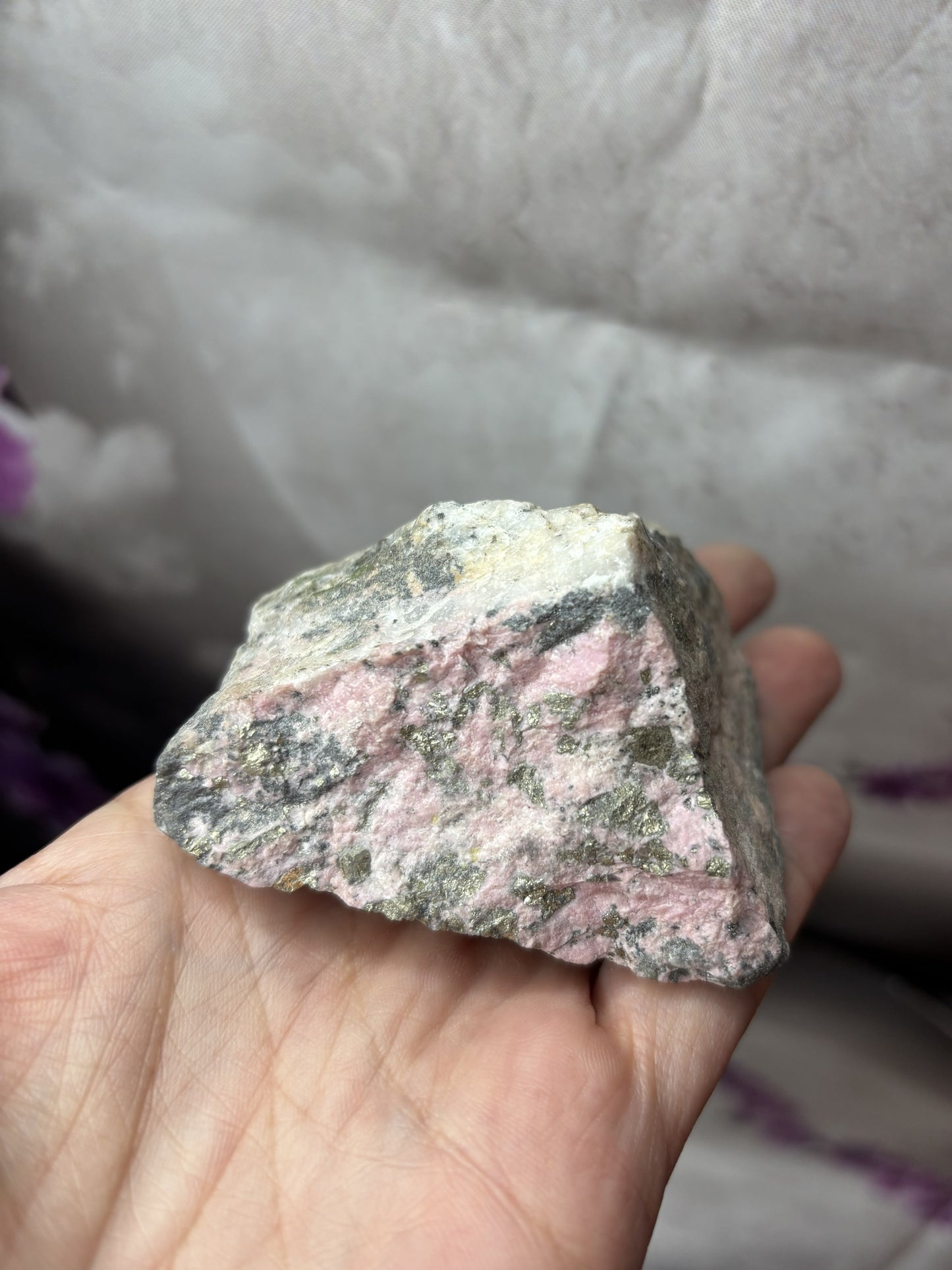 Natural Rhodonite