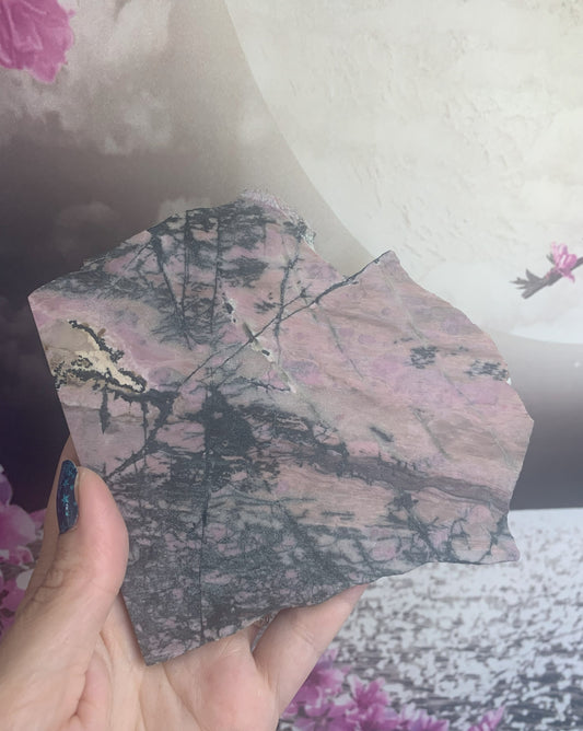 Rhodonite Slab