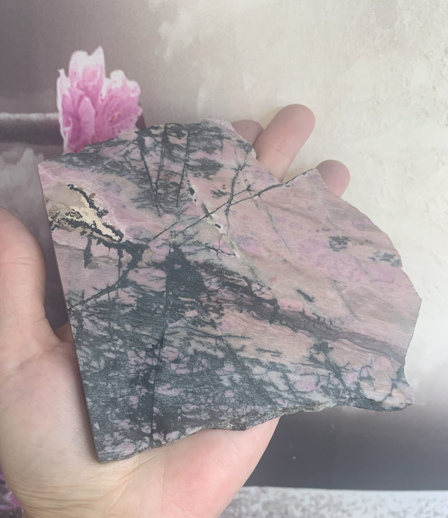 Rhodonite Slab