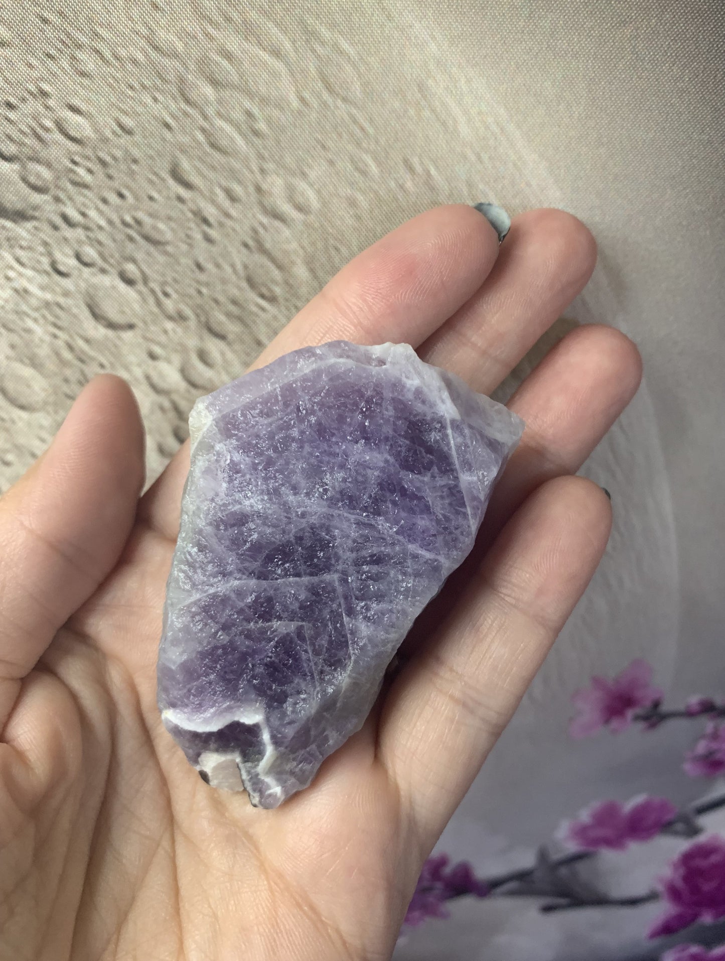 Rough Chevron Amethyst