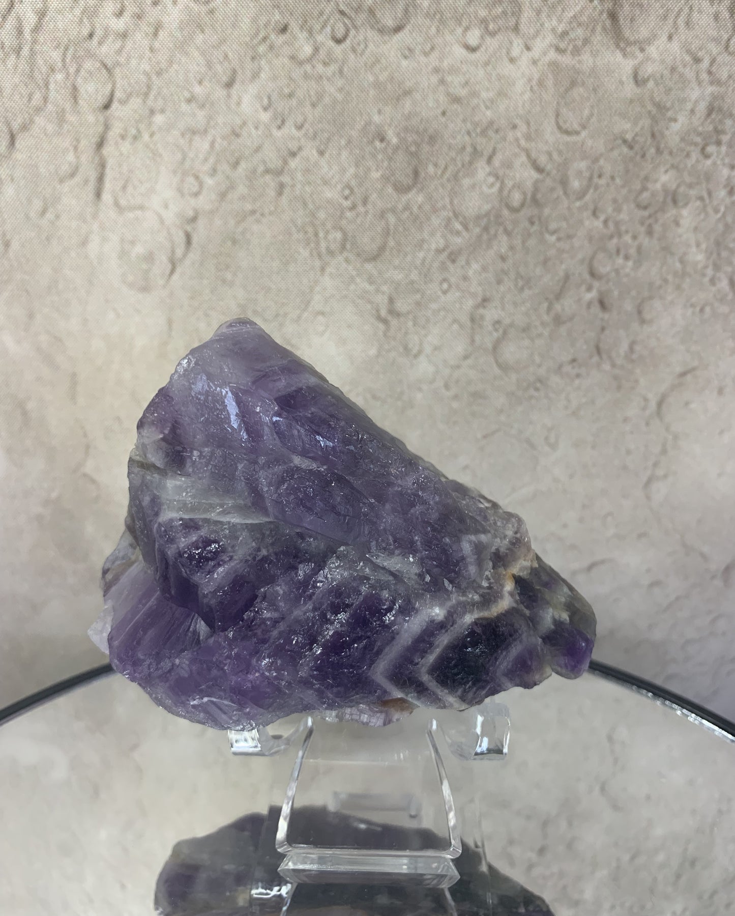 Rough Chevron Amethyst