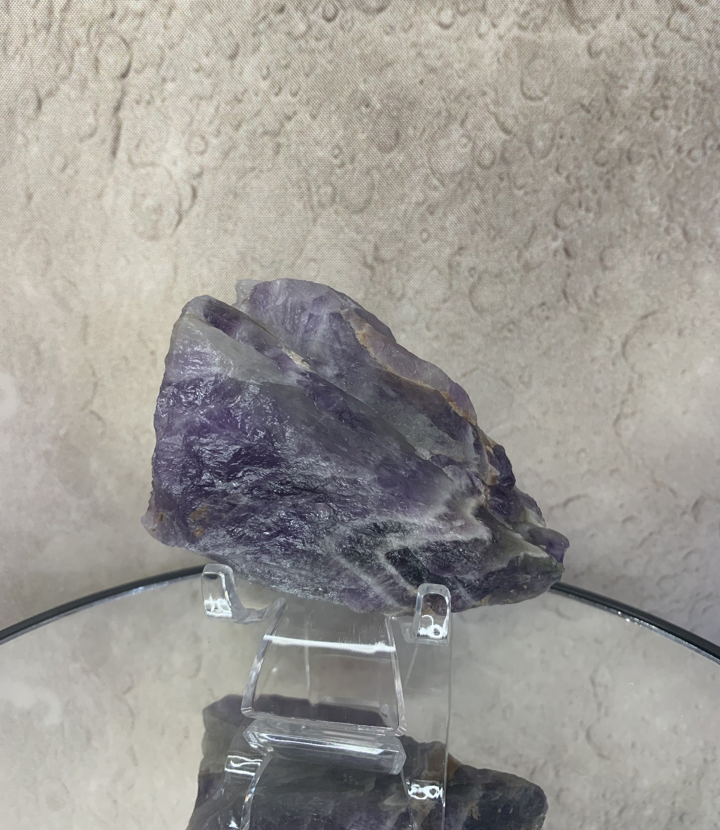 Rough Chevron Amethyst