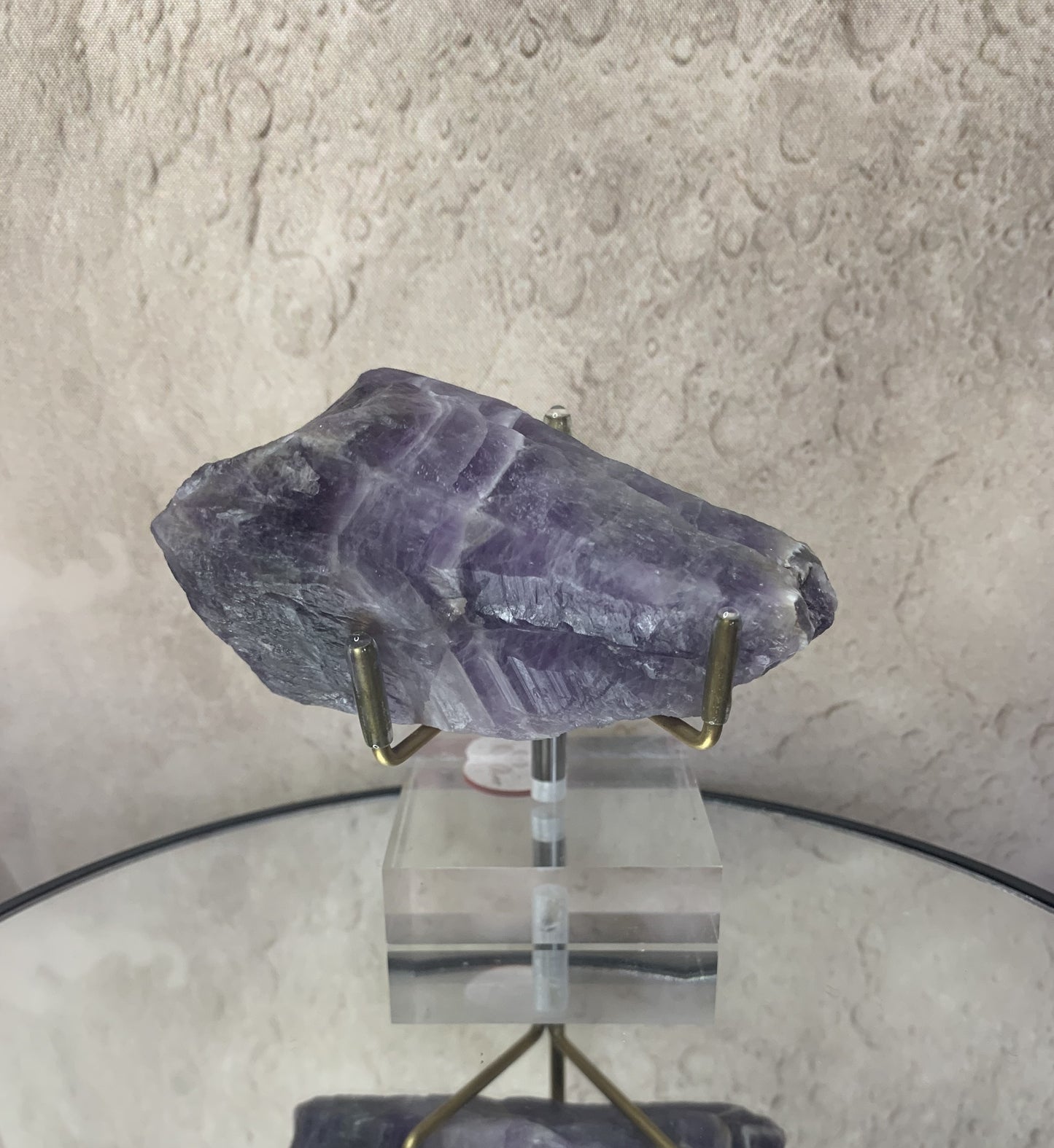 Rough Chevron Amethyst