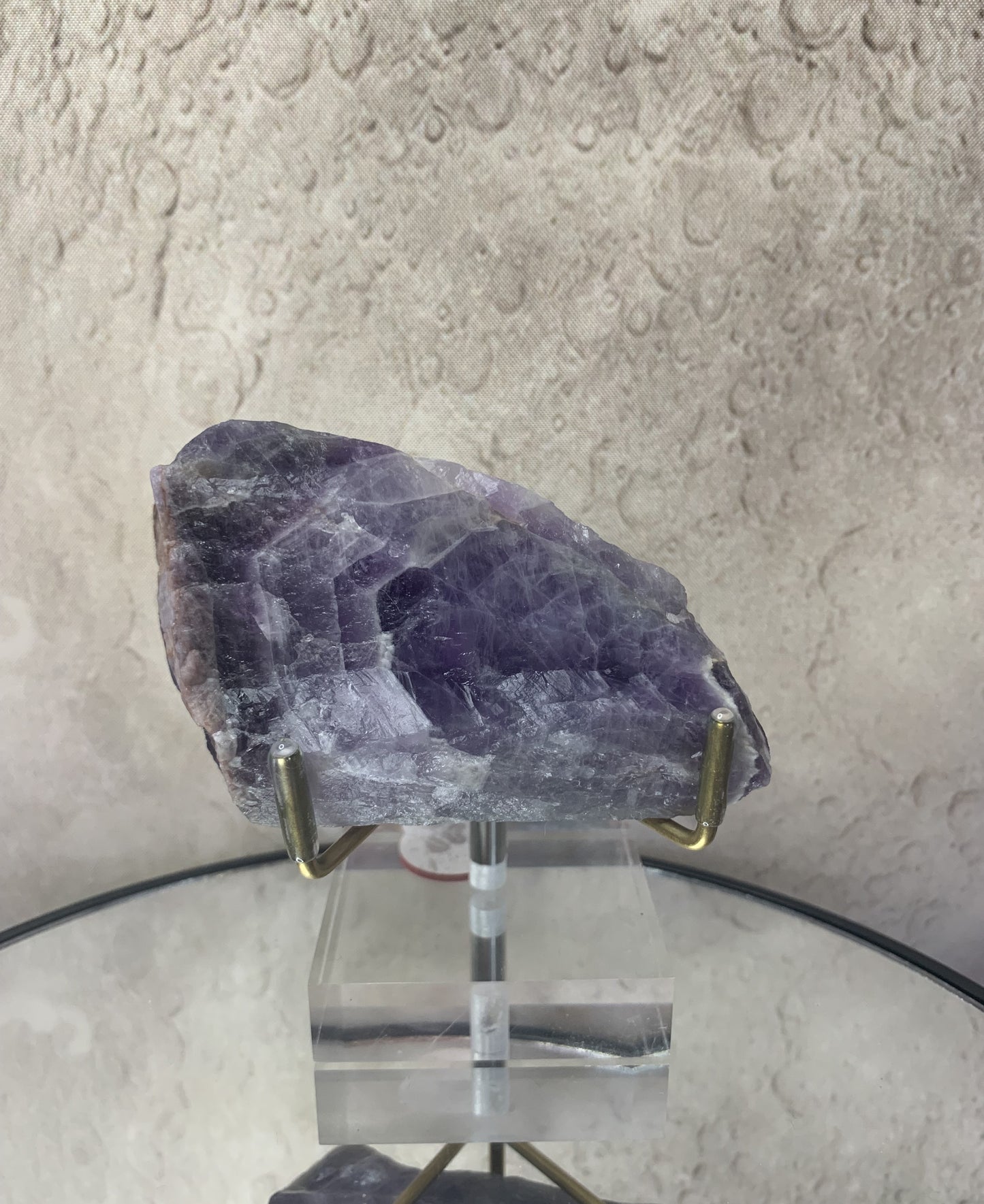 Rough Chevron Amethyst