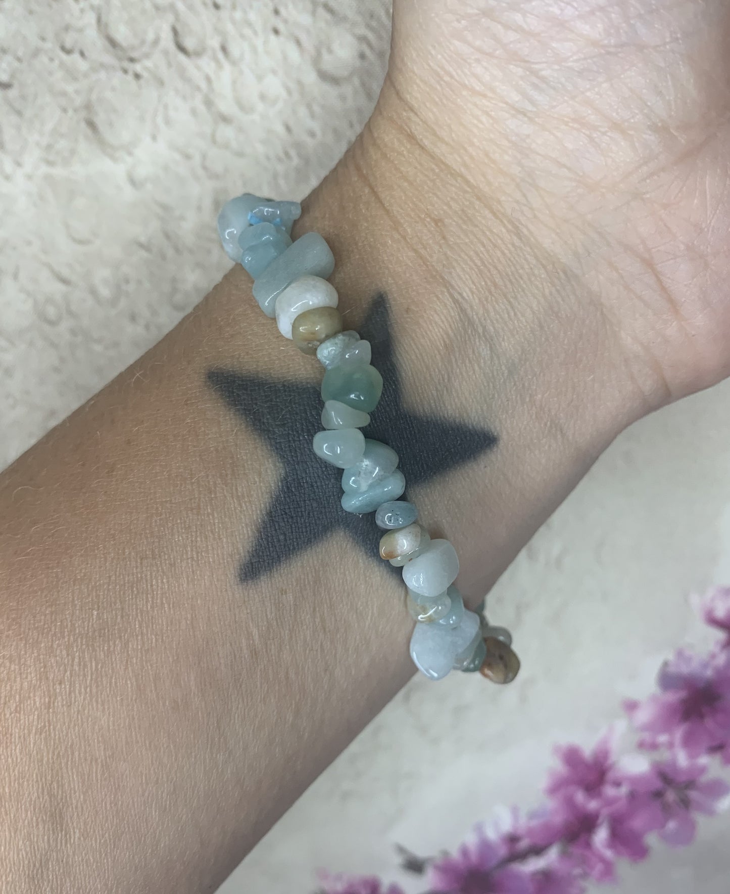 Amazonite Chip Bracelet