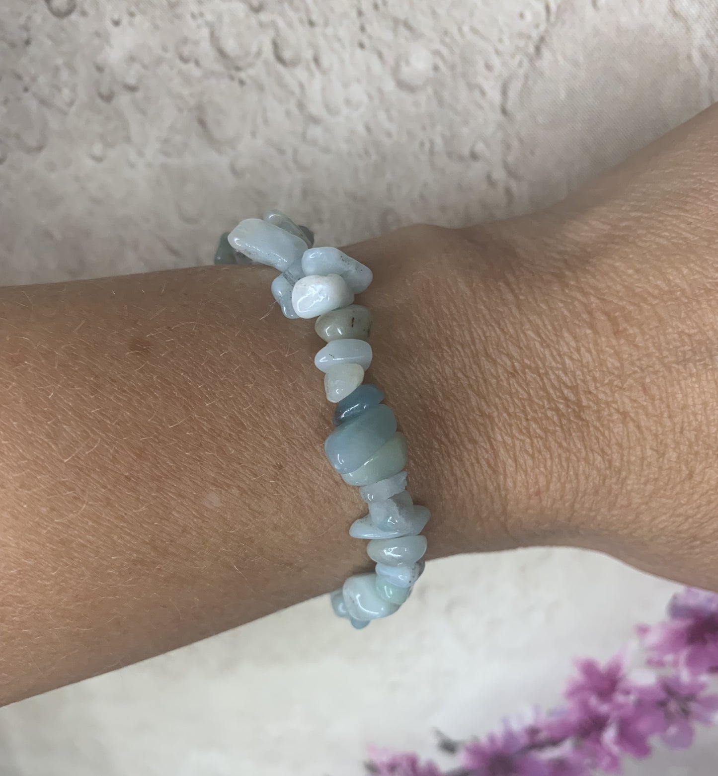 Amazonite Chip Bracelet