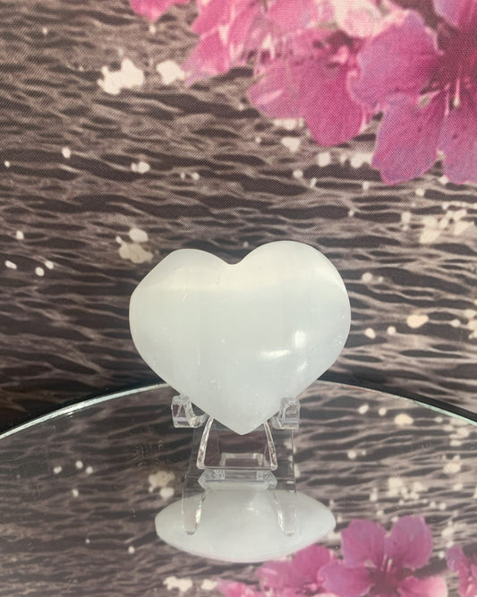 Selenite Heart (small)