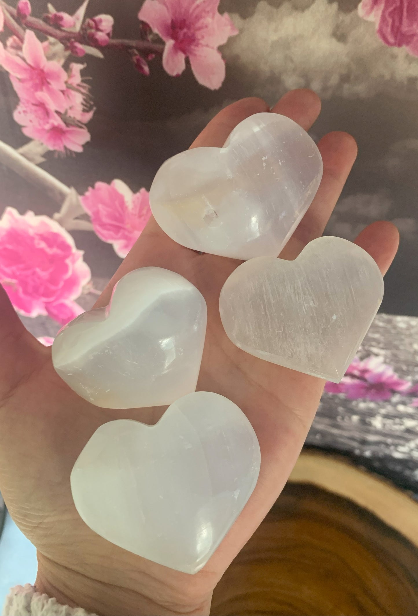 Selenite Heart (small)